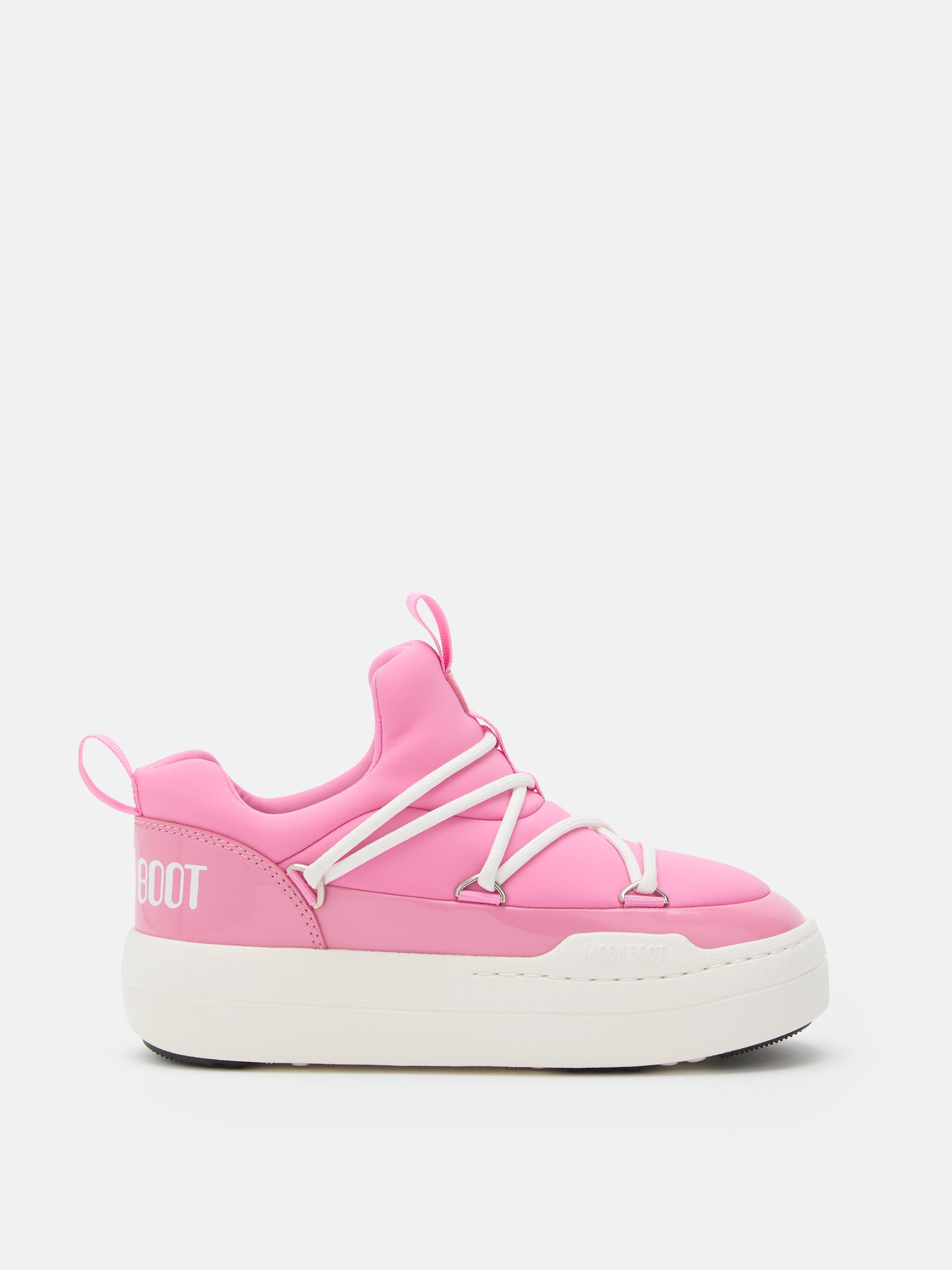 JUNIOR PARK PINK LOW LACE SNEAKERS