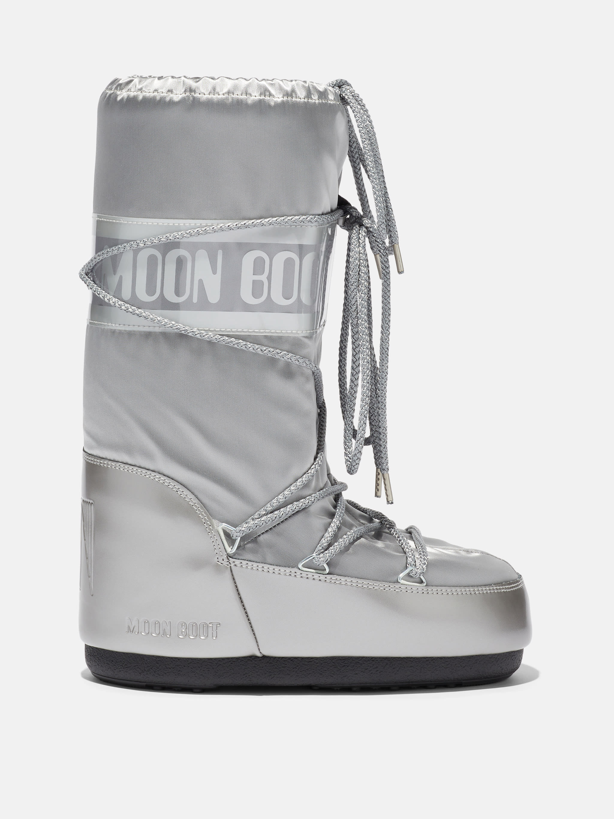 STIVALE ICON GLANCE ARGENTO IN RASO image number 0