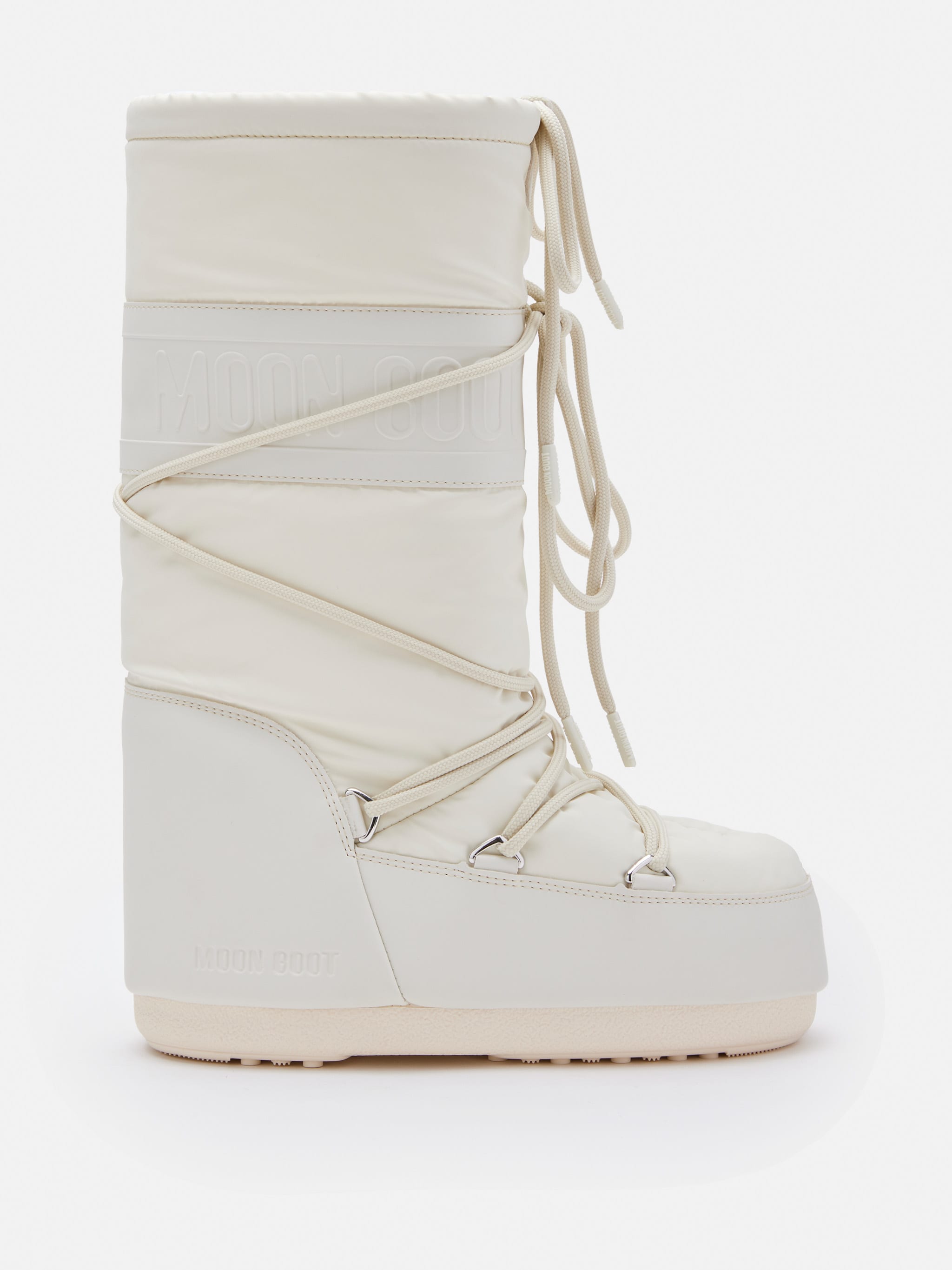 BOTTES ICON EN CAOUTCHOUC CRÈME image number 0