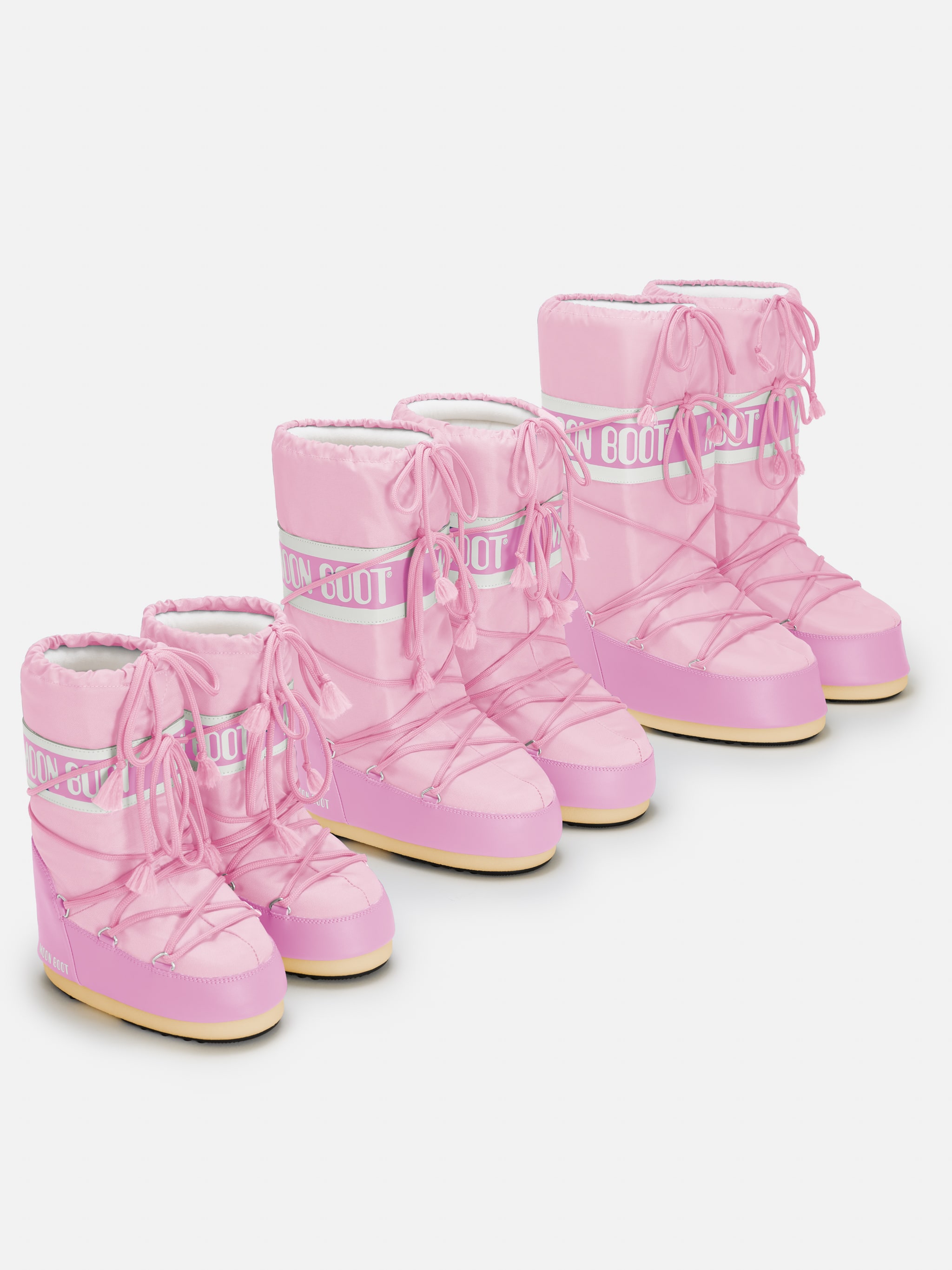 STIVALE ICON ROSA IN NYLON image number 4
