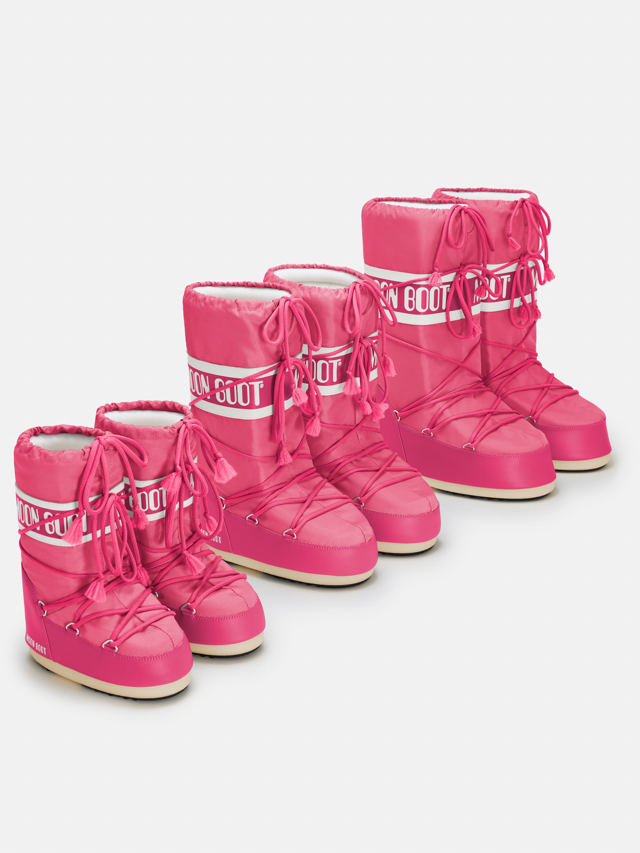 STIVALE ICON FUCSIA IN NYLON image number 4