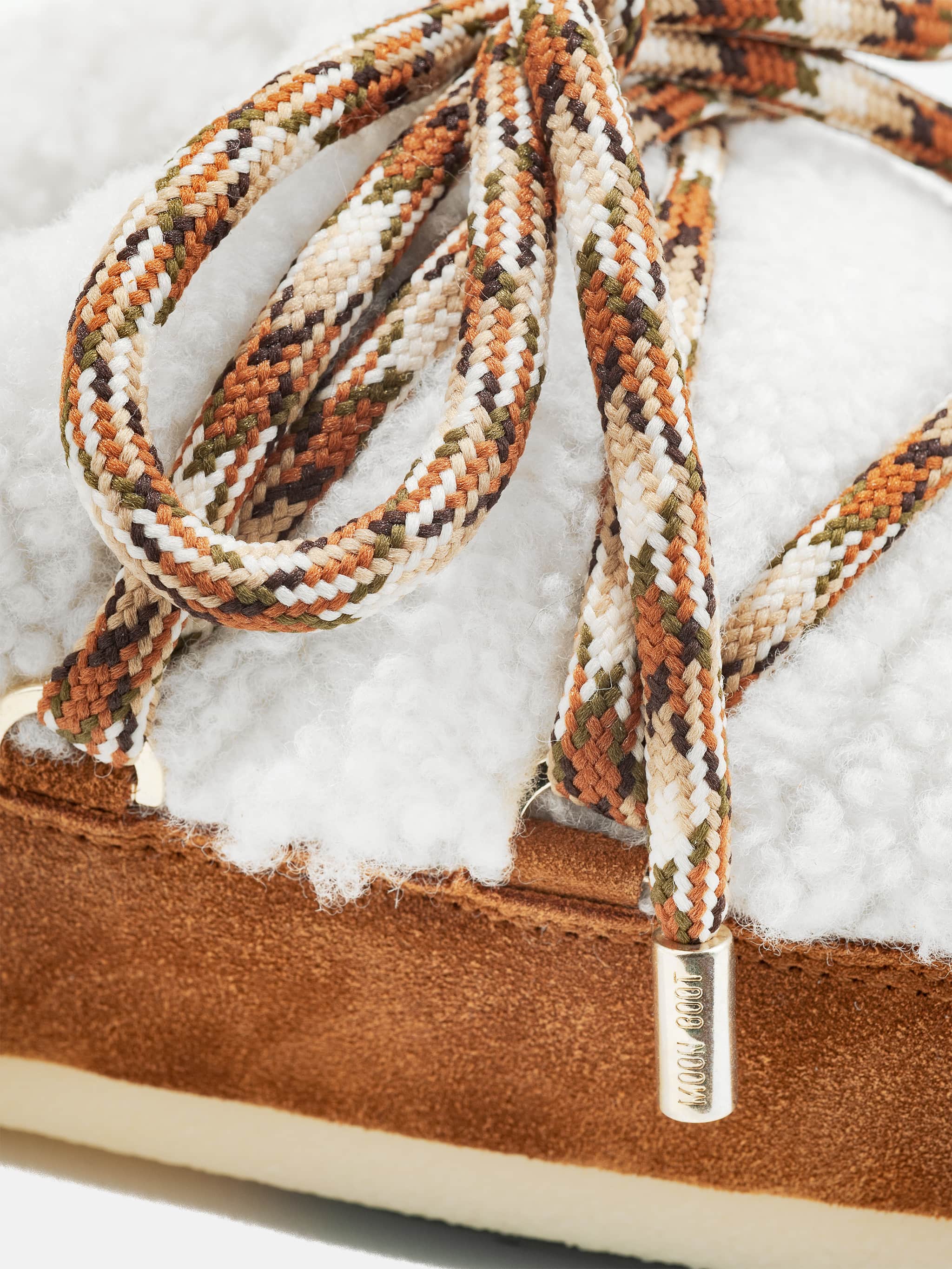 ICON SHEARLING BROWN MULES image number 3