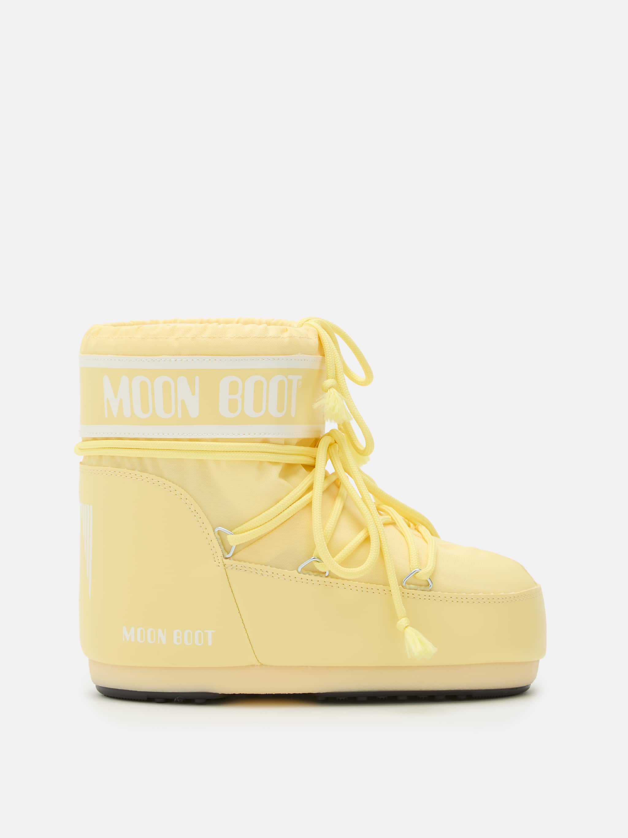 STIVALE ICON LOW IN NYLON GIALLO