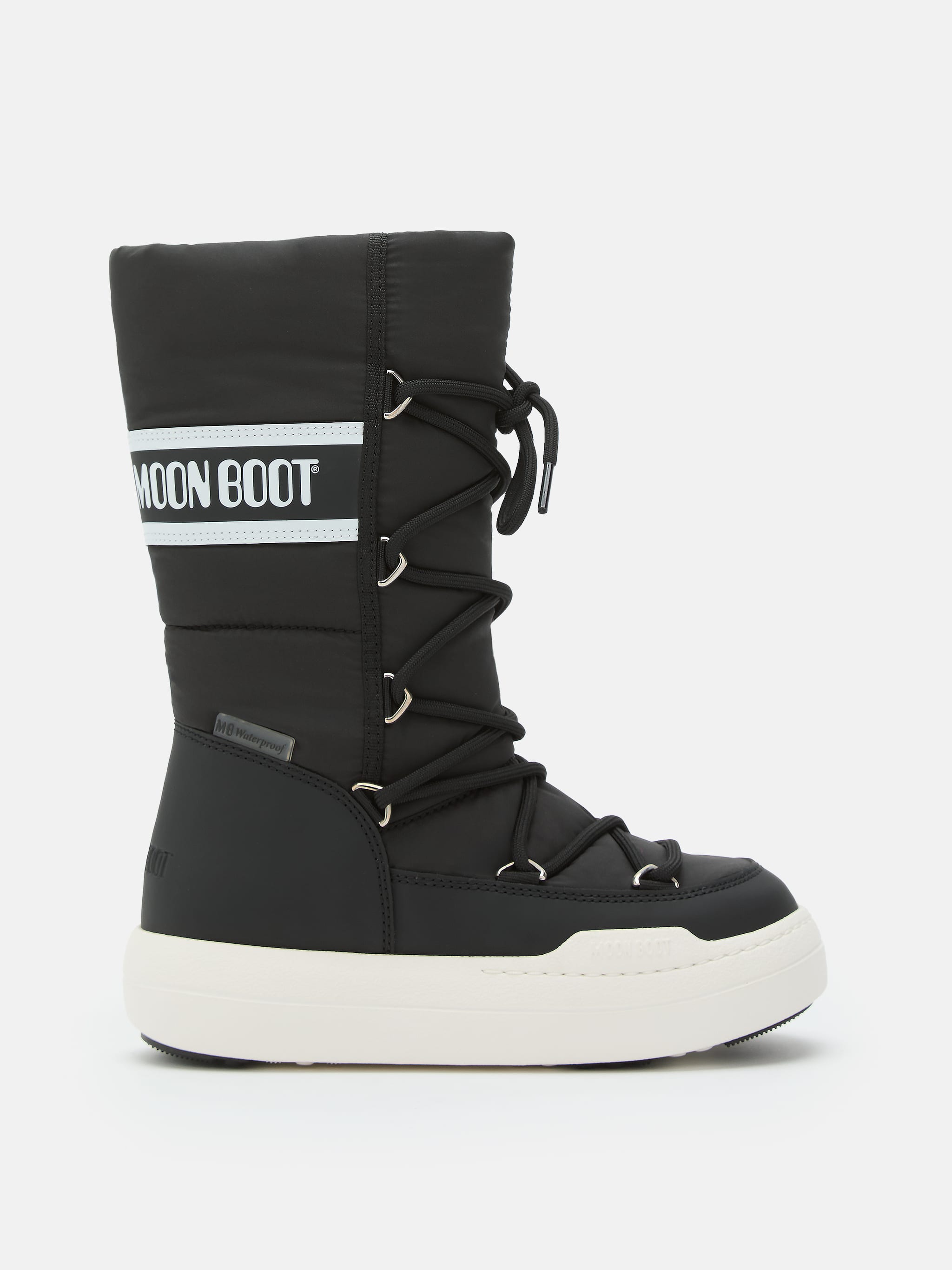 BOTAS JUNIOR PARK TUBE CON CORDONES NEGRAS