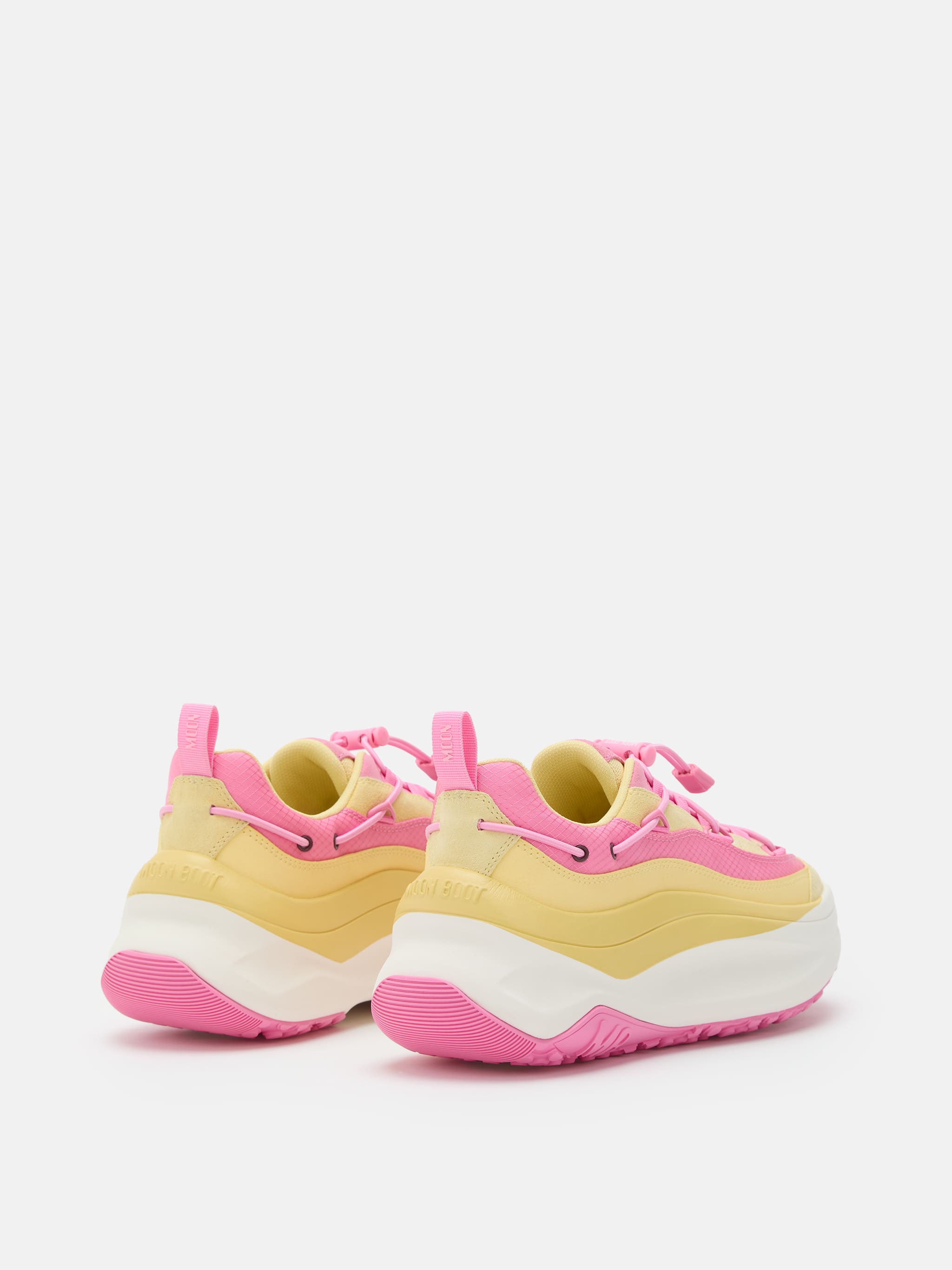 ZAPATILLAS MOON247 XLACE AMARILLAS Y ROSAS