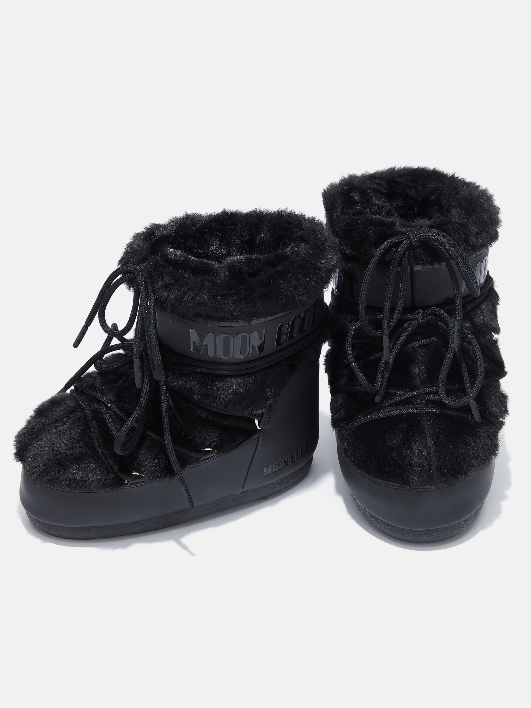 STIVALE ICON LOW NERO IN ECOPELLICCIA image number 2