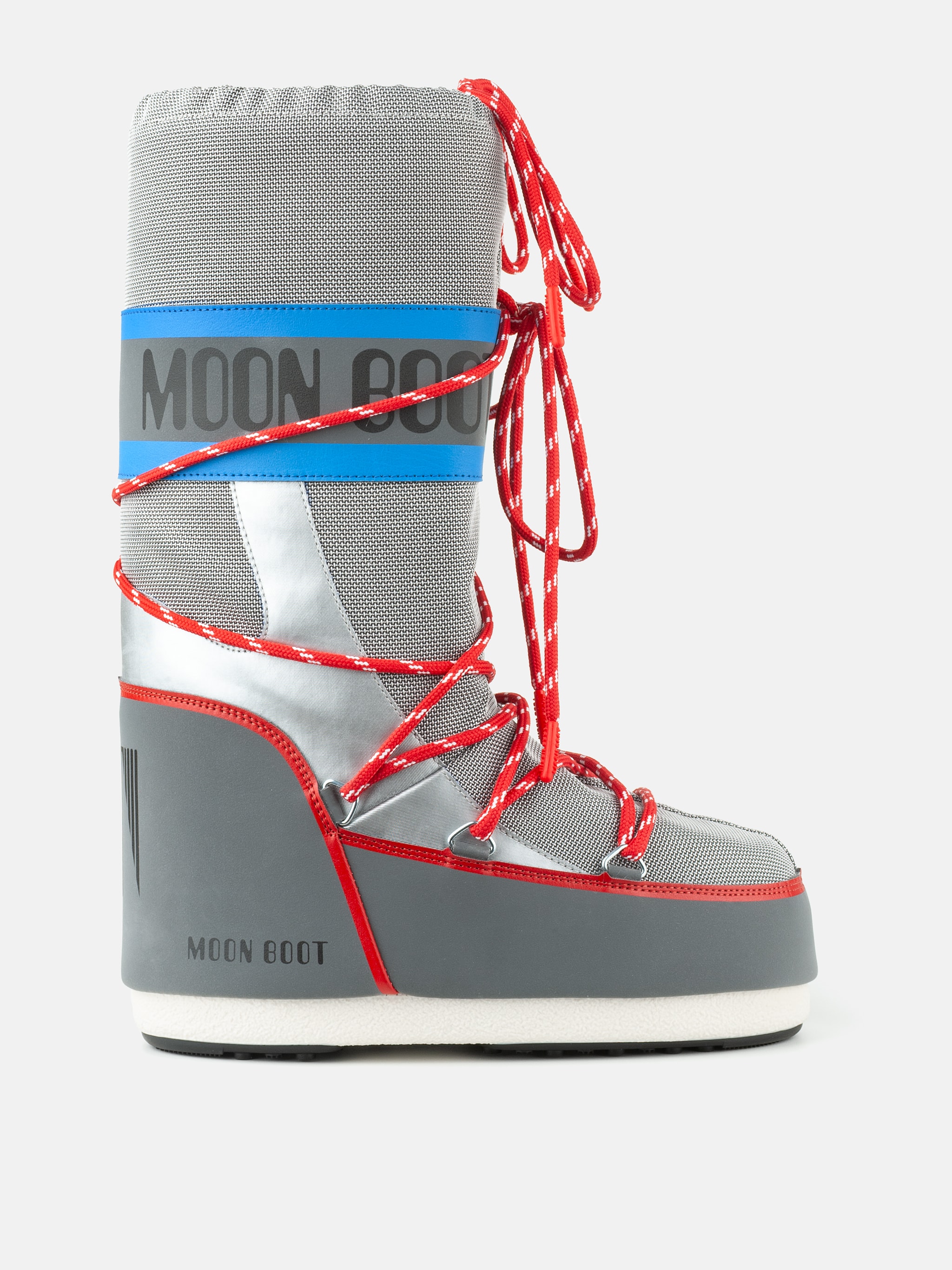 ICON SPACE RACING SILVER BOOTS