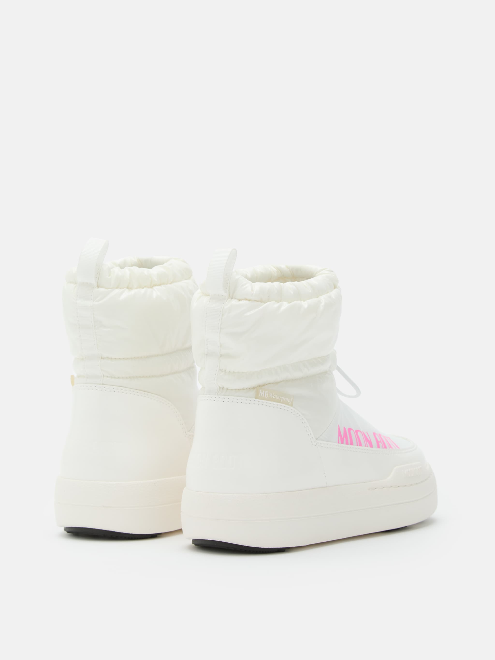 JUNIOR PARK TUBE WHITE GLITTER MID BOOTS