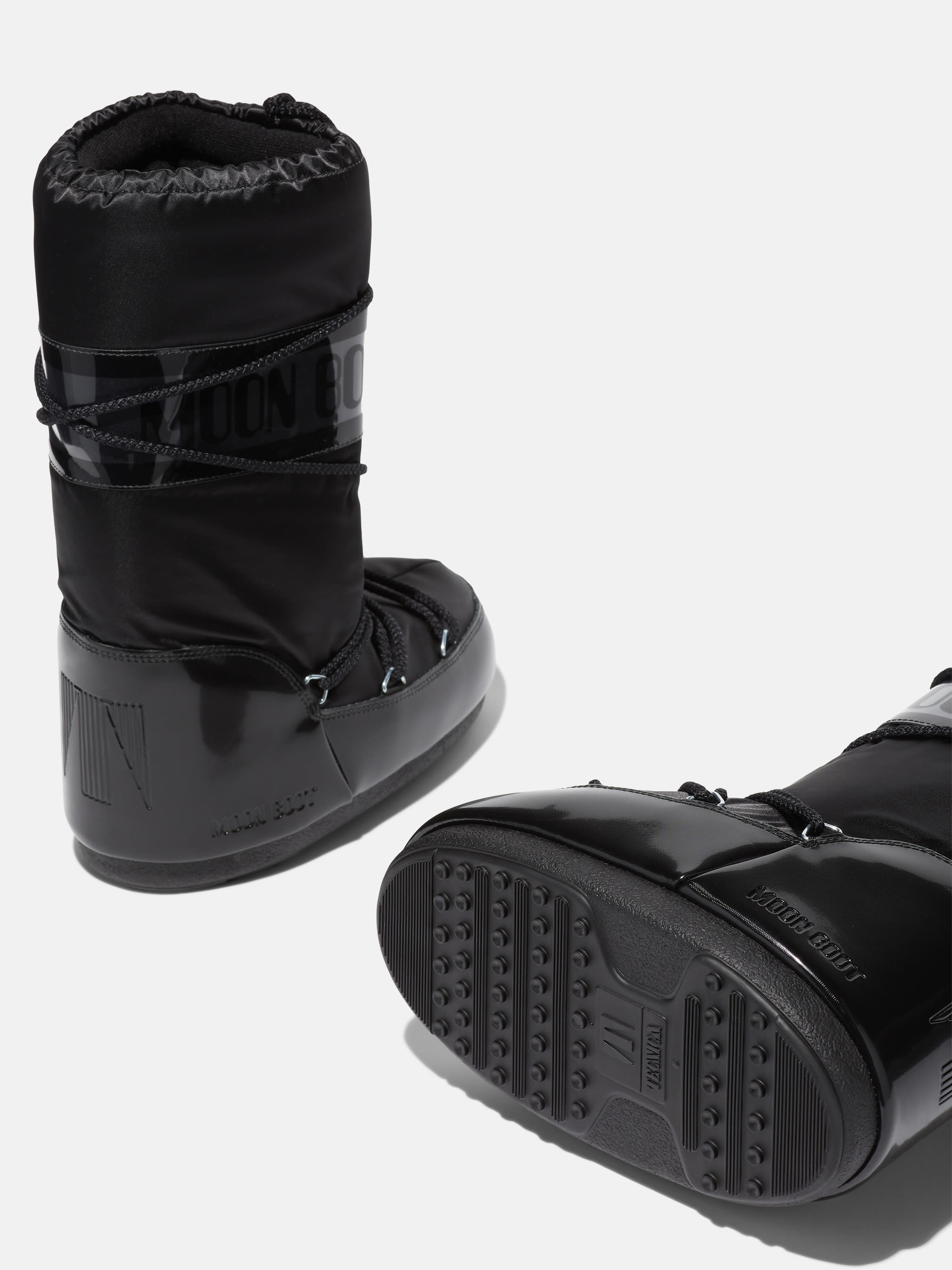 STIVALE ICON GLANCE NERO IN RASO image number 2