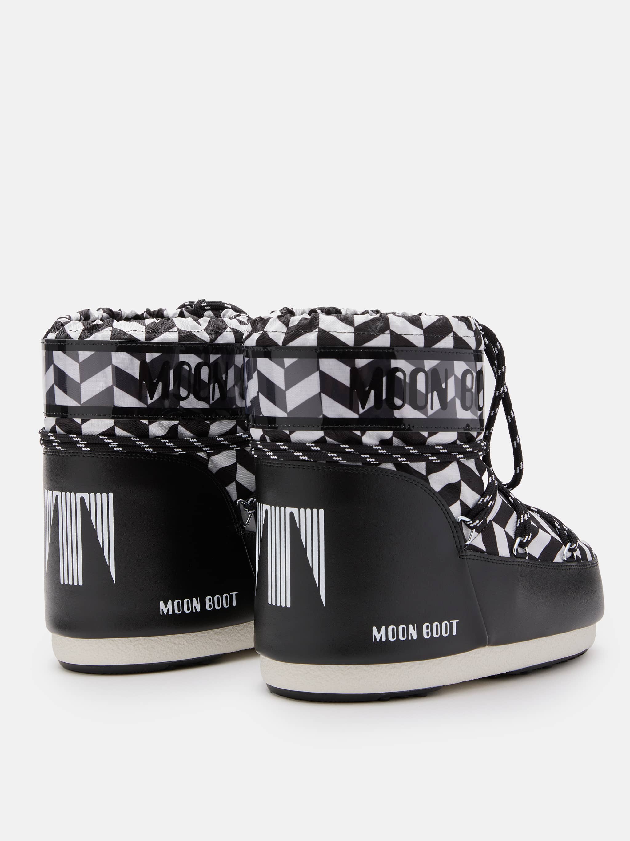 ICON LOW OPTICAL-PRINT BLACK BOOTS image number 1