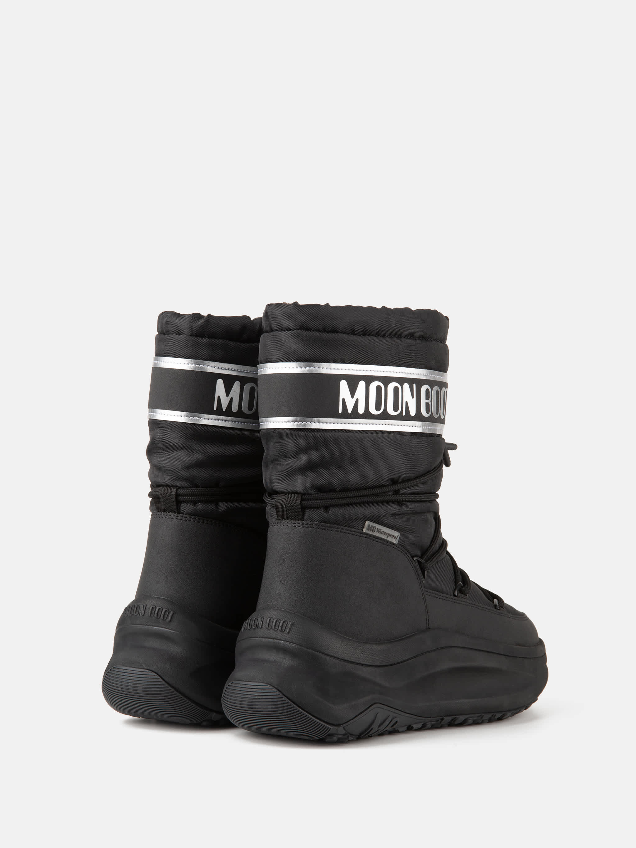 MOON247 BLACK & SILVER POLAR BOOTS