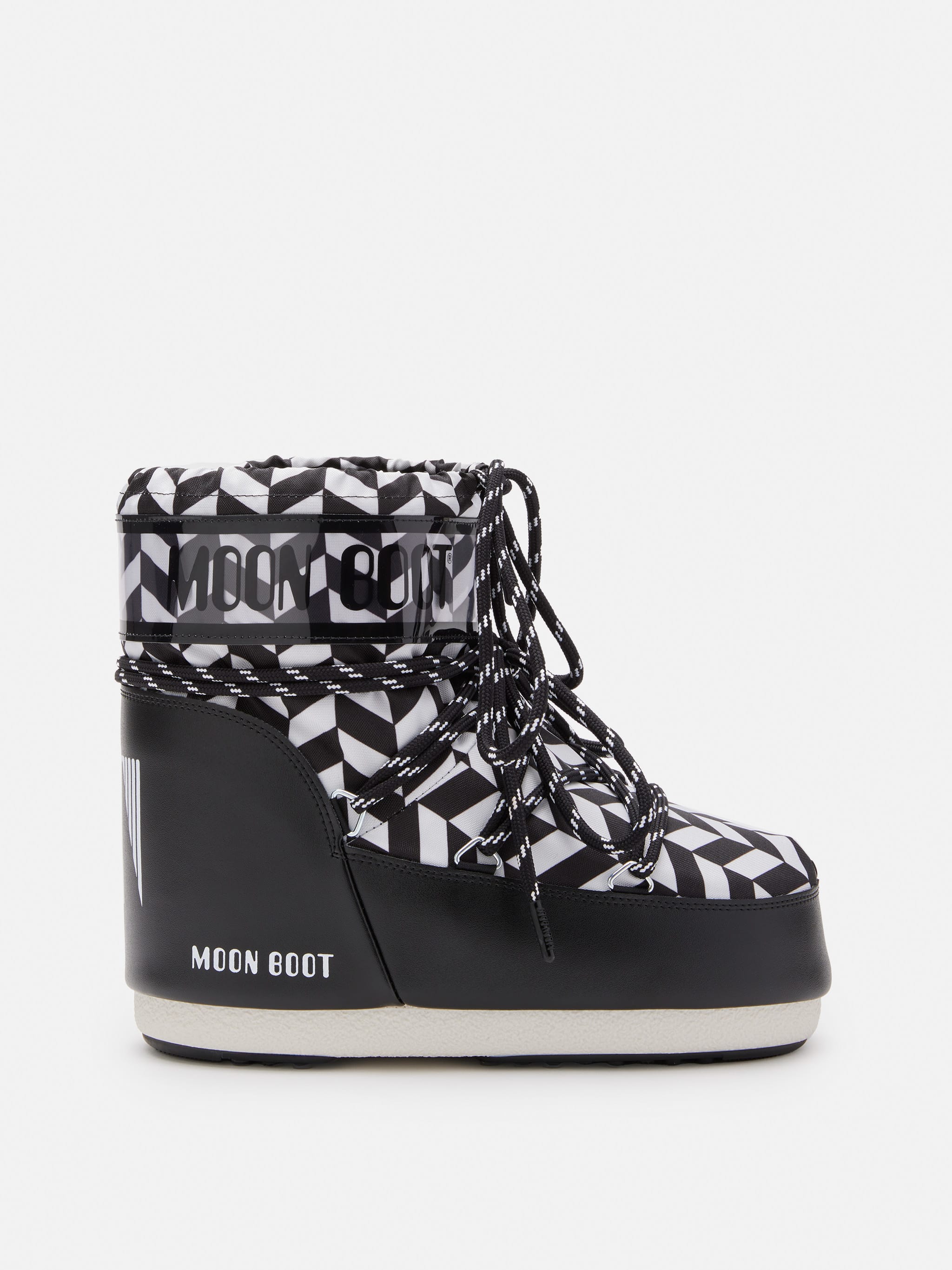 ICON LOW OPTICAL-PRINT STIEFEL SCHWARZ