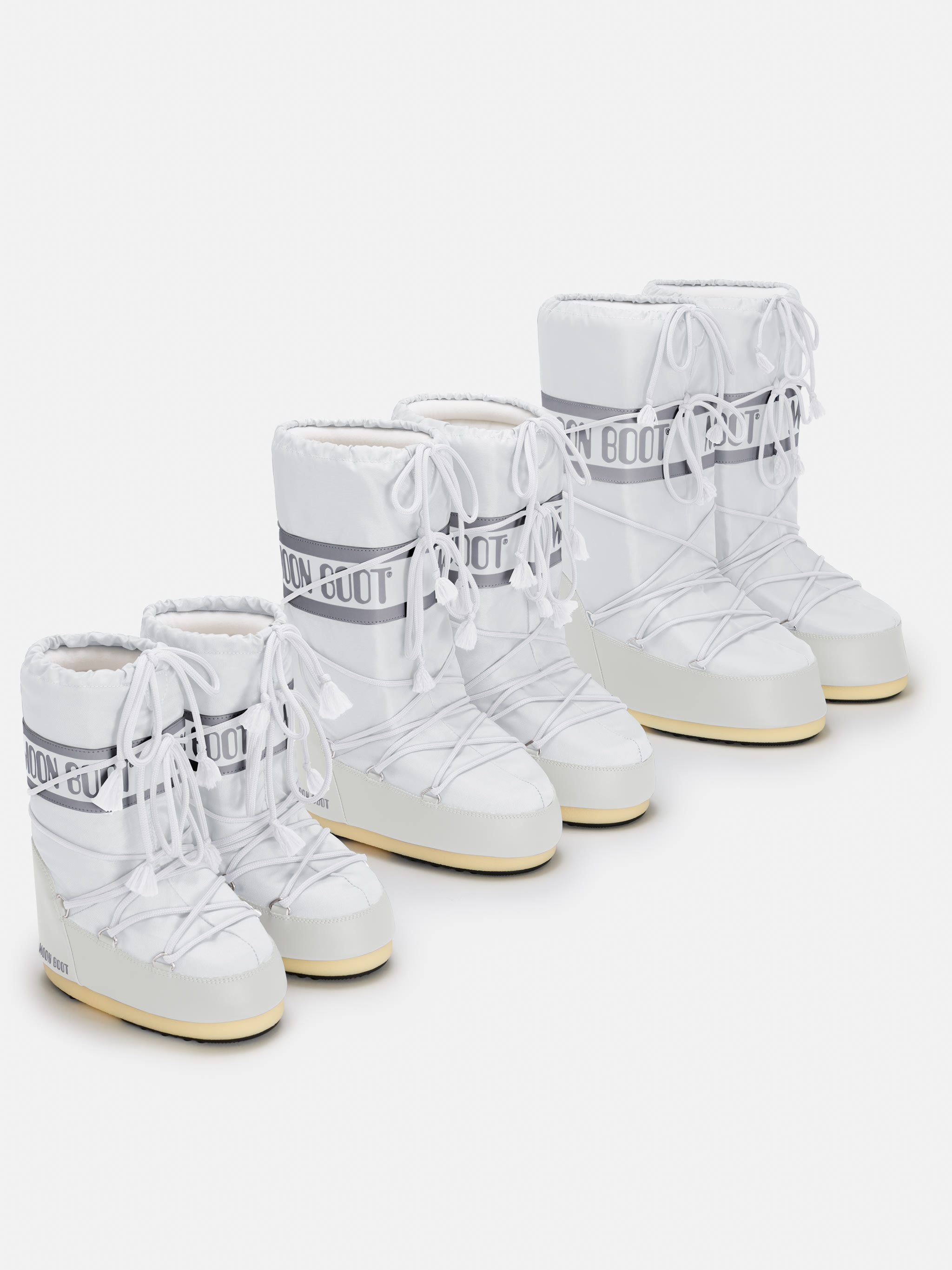 STIVALE ICON BIANCO IN NYLON image number 4