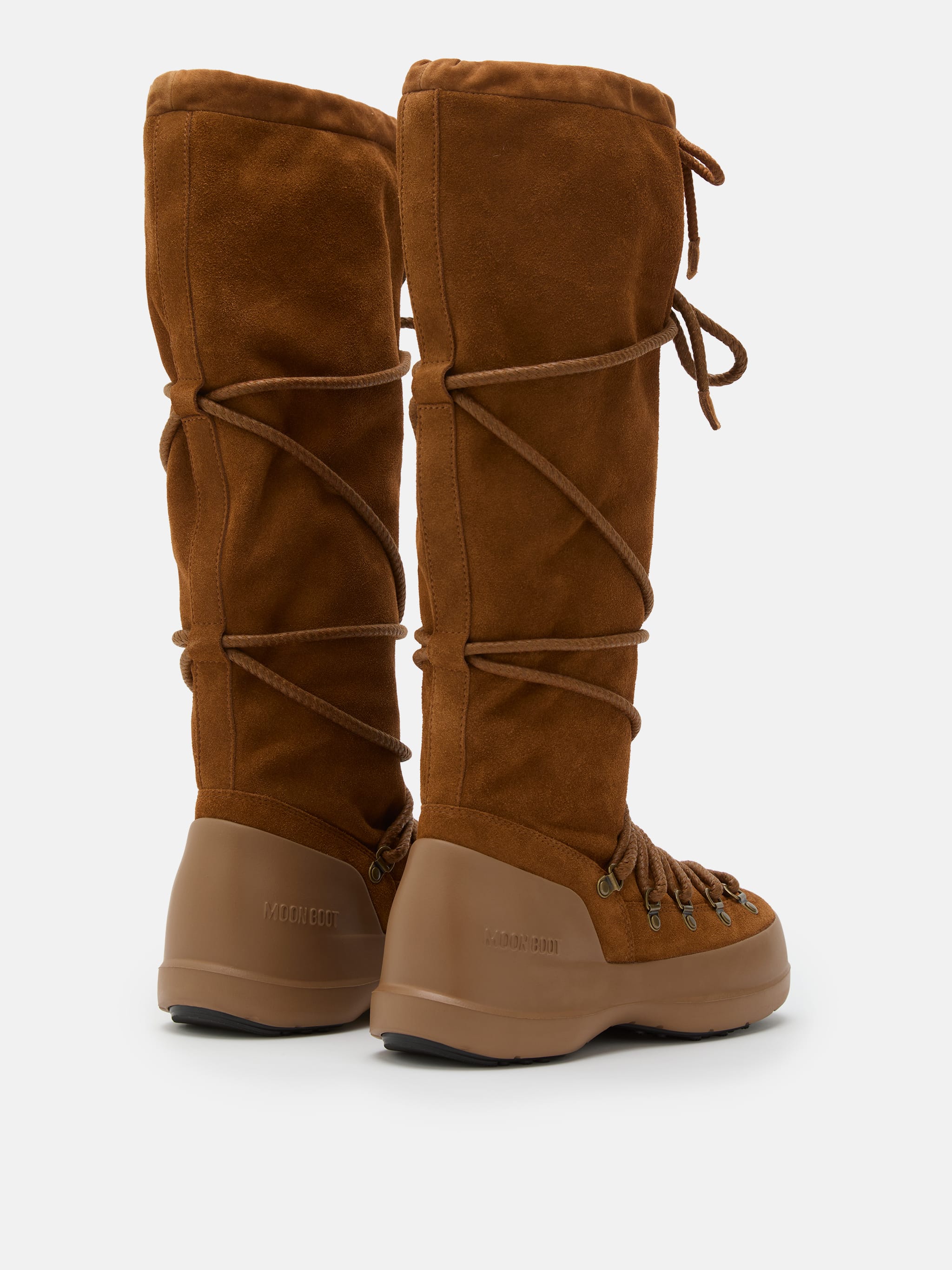 STIVALE LUNA EXTRA IN PELLE SCAMOSCIATA MARRONE
