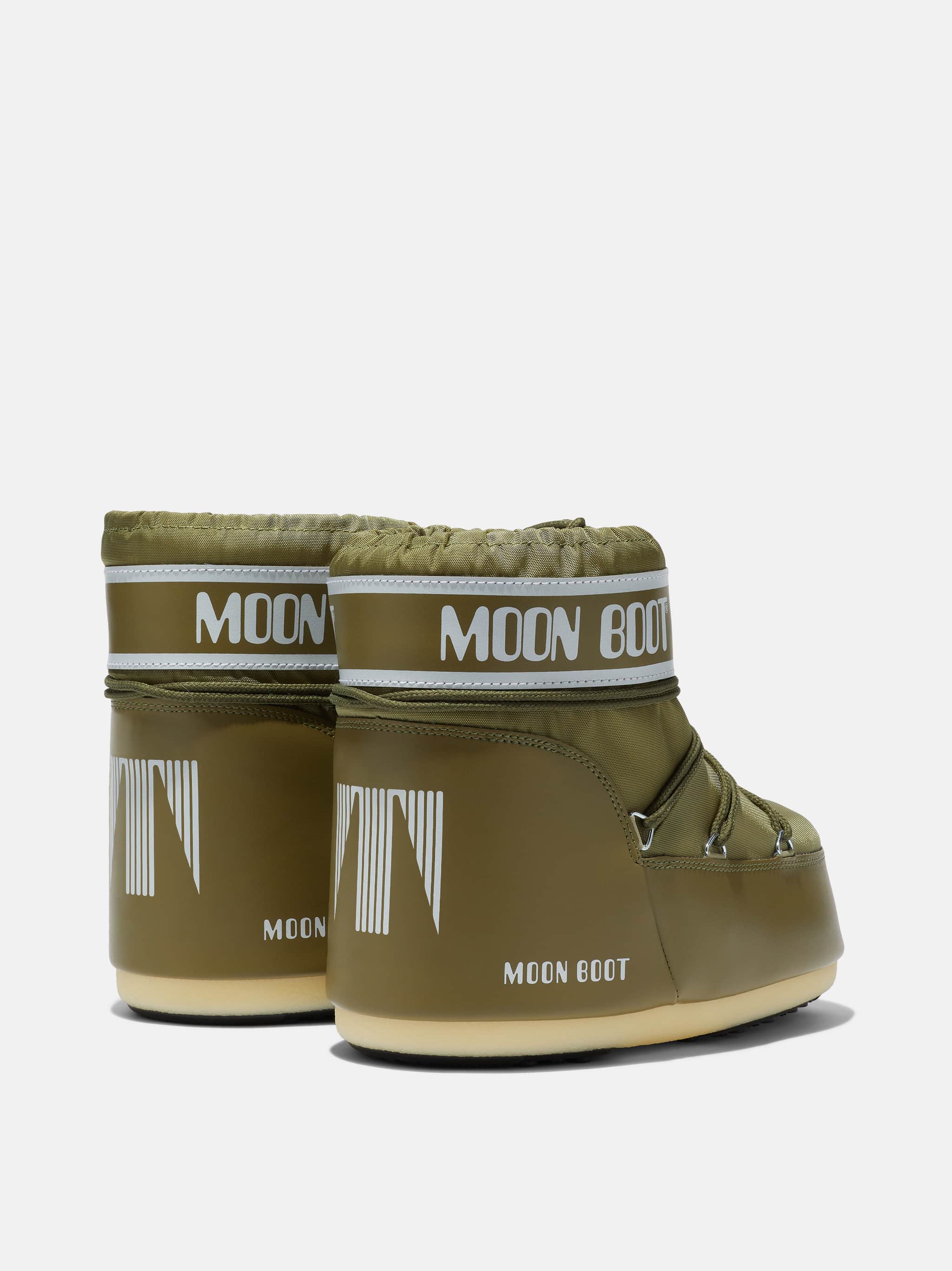 BOTTES ICON LOW KHAKI EN NYLON