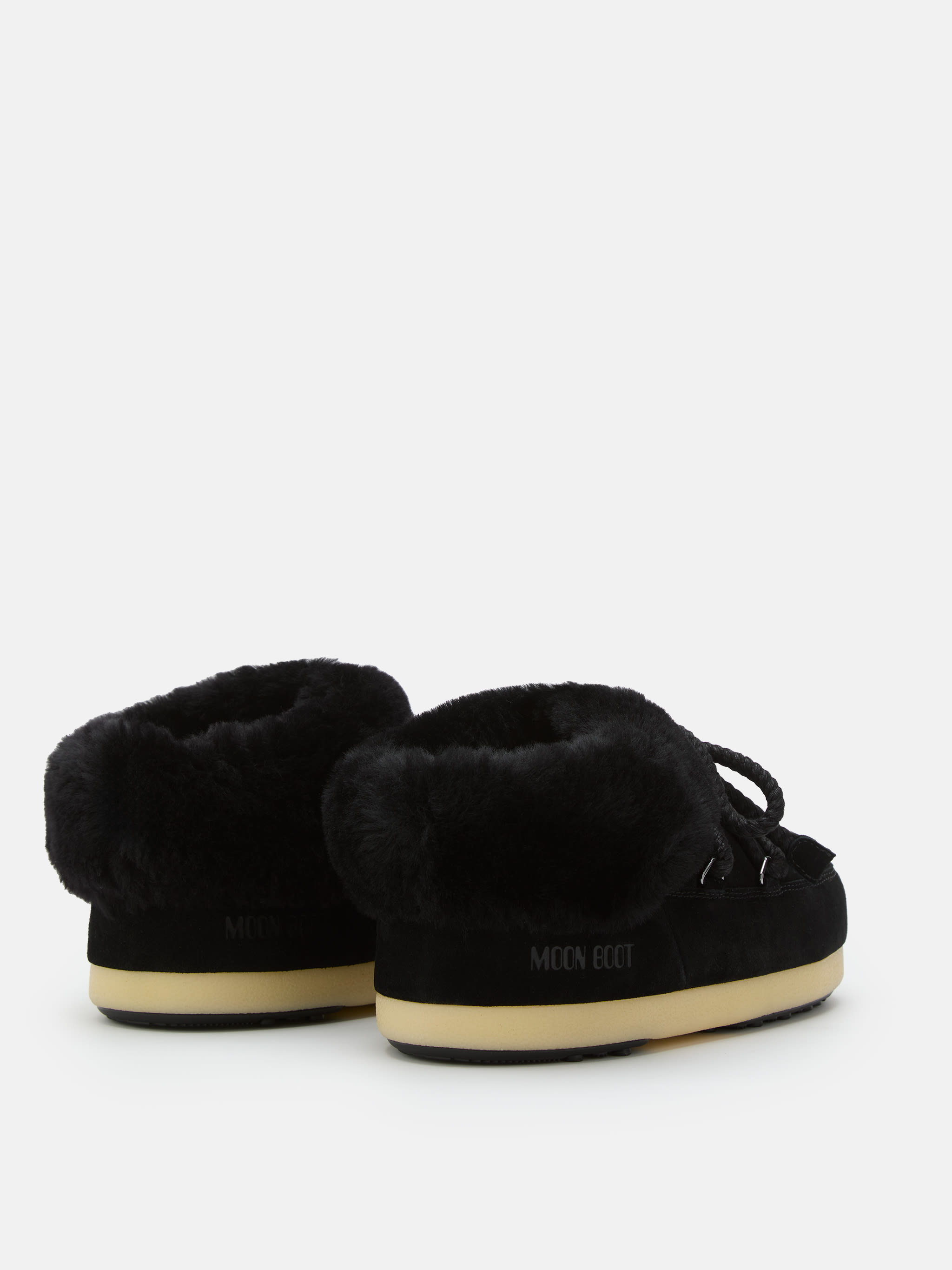 MULES EVX EN DAIM NOIR