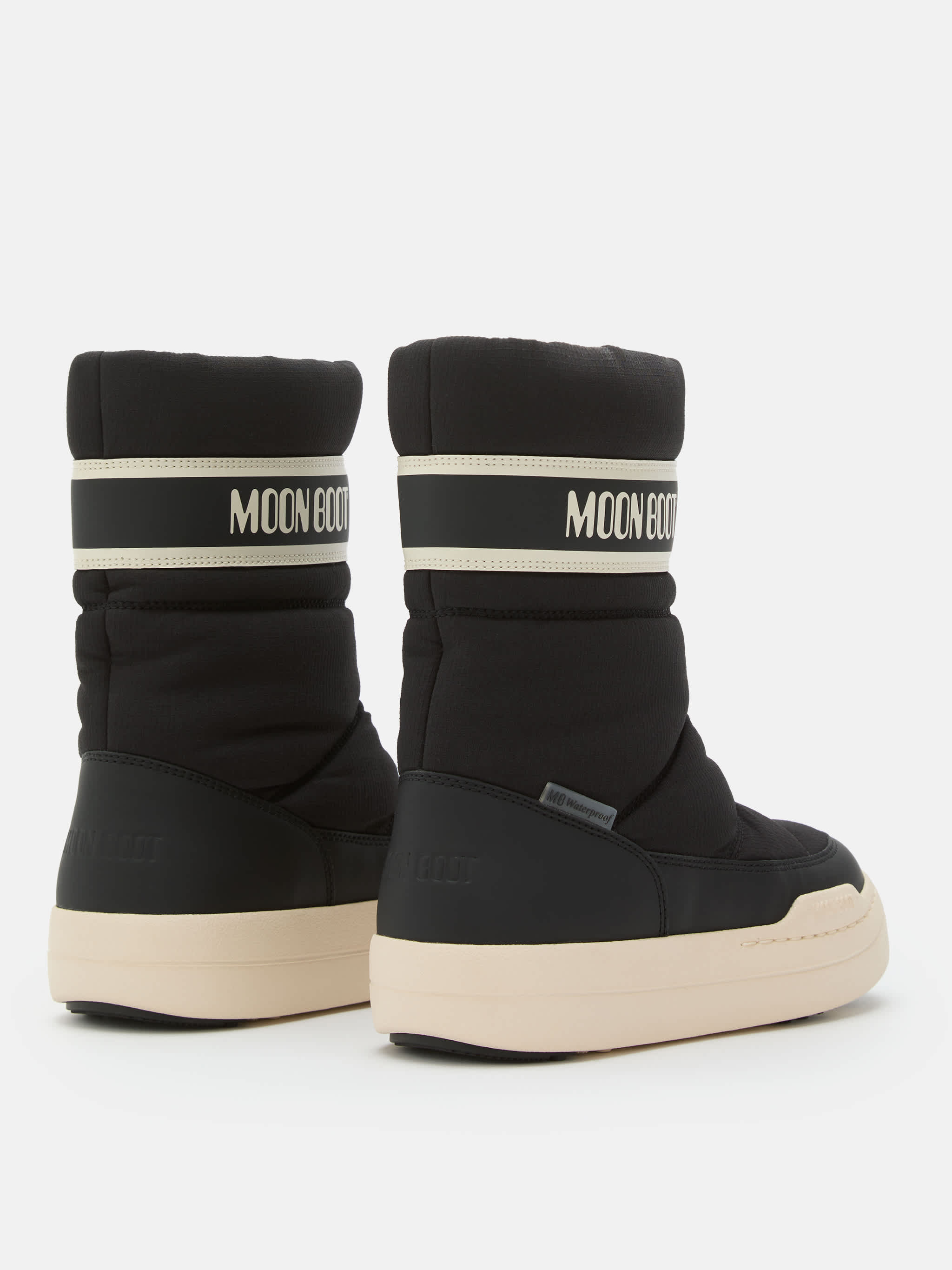 BOTTES HAUTES ZIPP&Eacute;ES JUNIOR PARK NOIRES