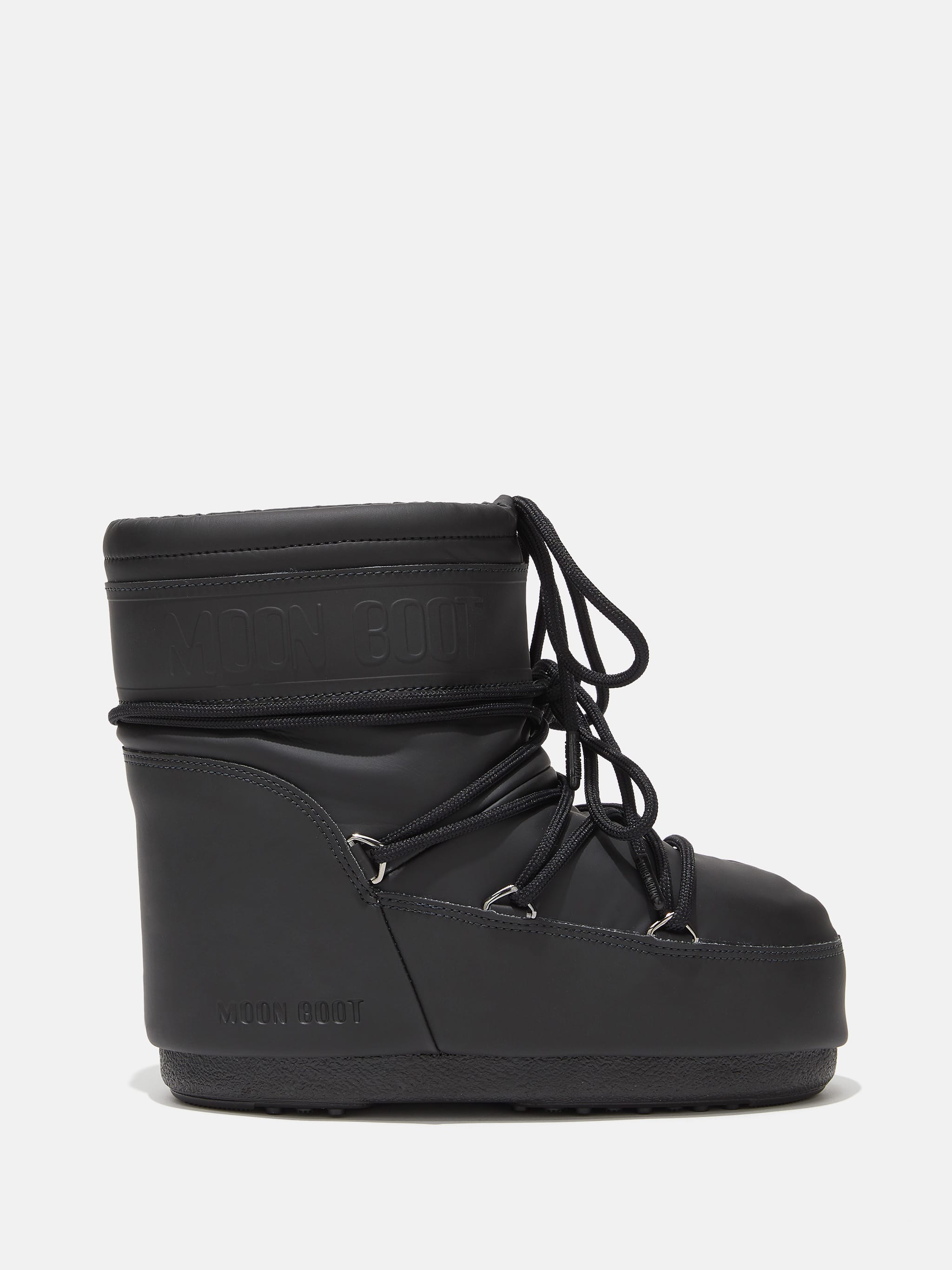 STIVALE ICON LOW NERO IN GOMMA