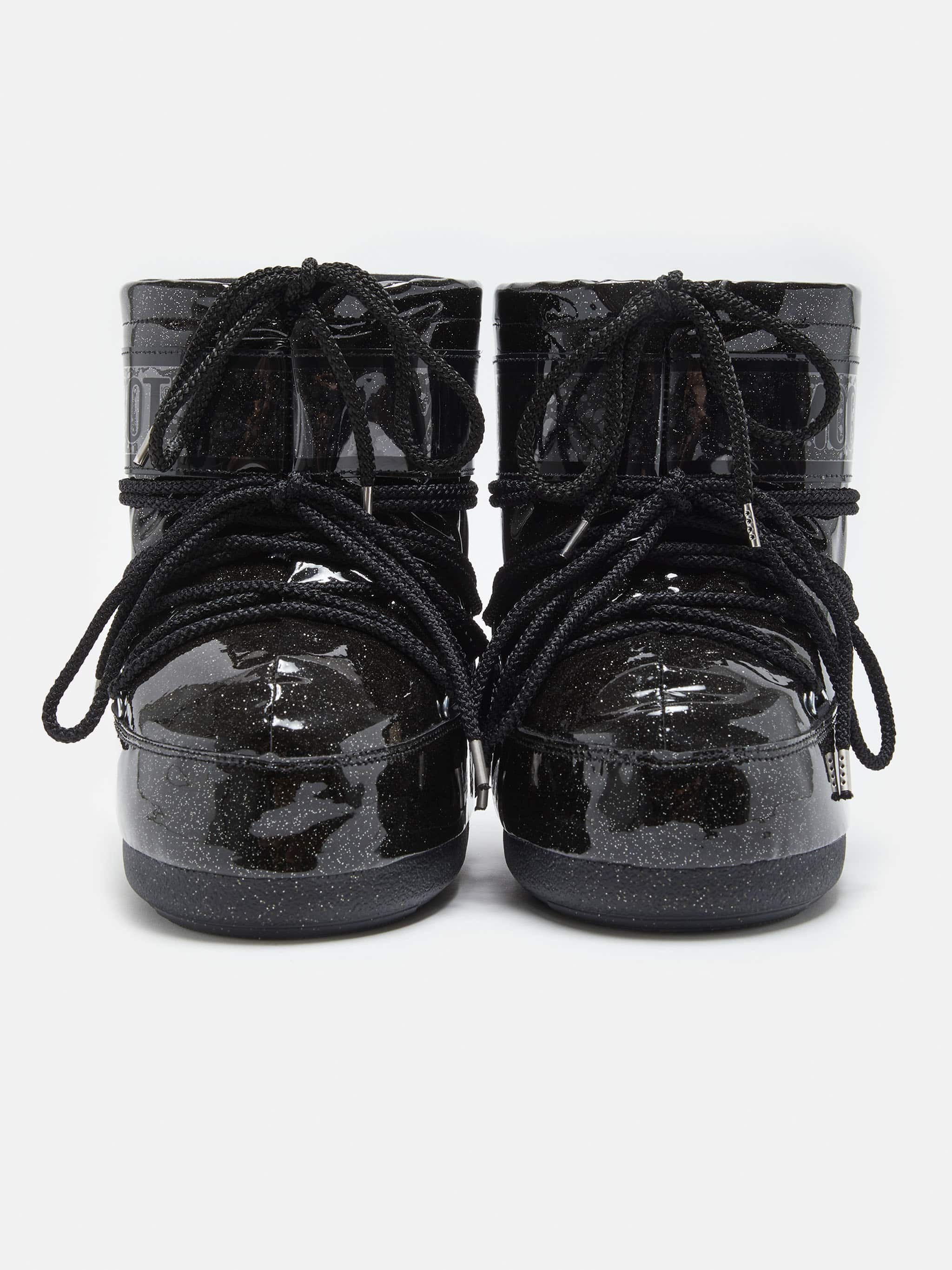 BOTTES ICON LOW &Agrave; PAILLETTES NOIR image number 2
