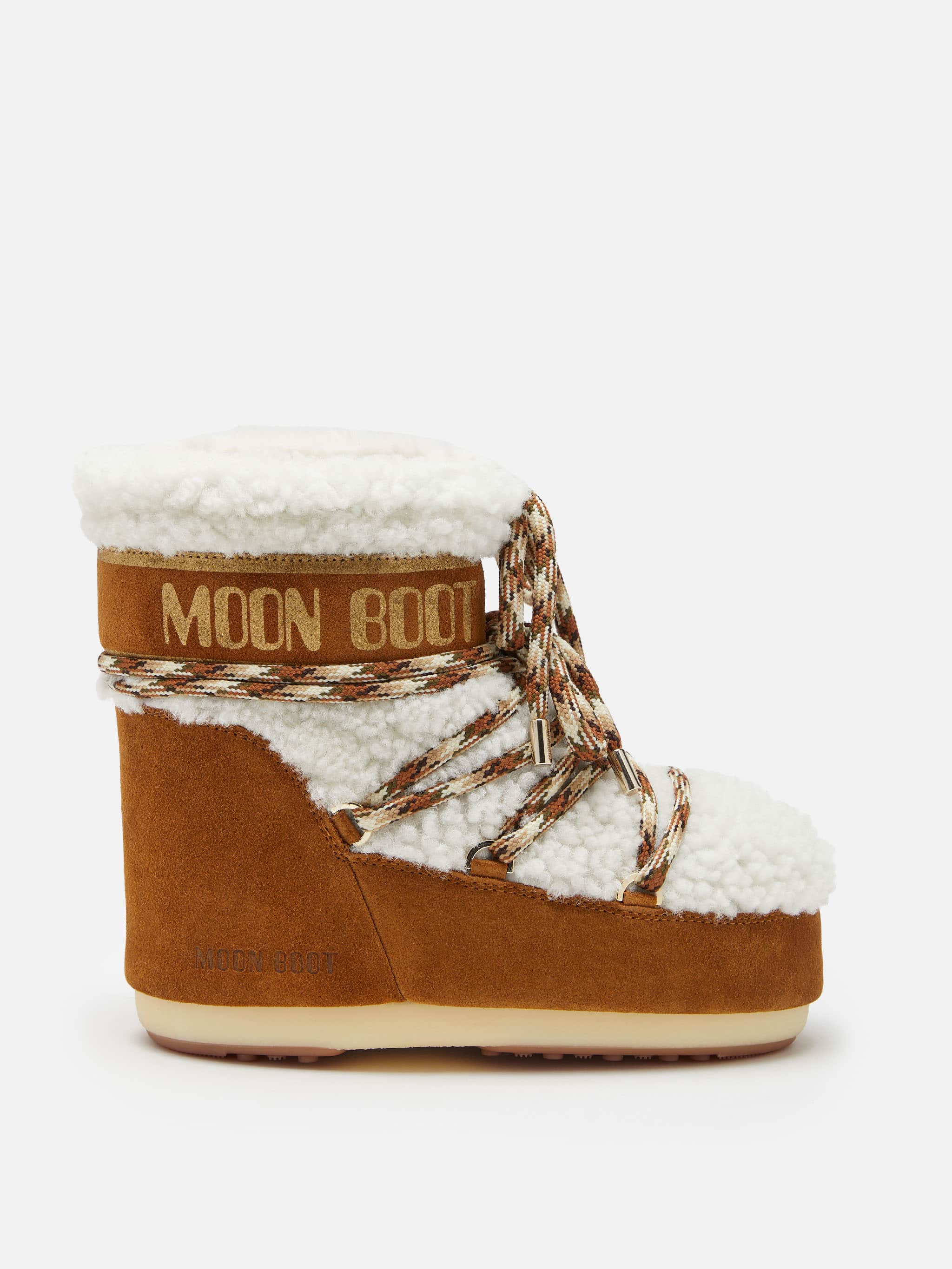 STIVALE LAB69 ICON LOW NOCCIOLA IN SHEARLING