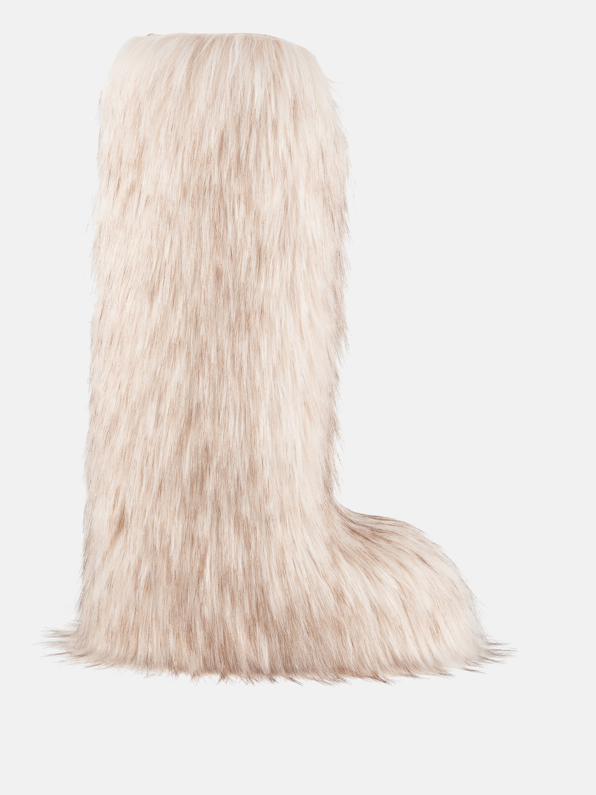 Icon Yeti High Faux-Fur Bianco Jacquemus + Moon Boot