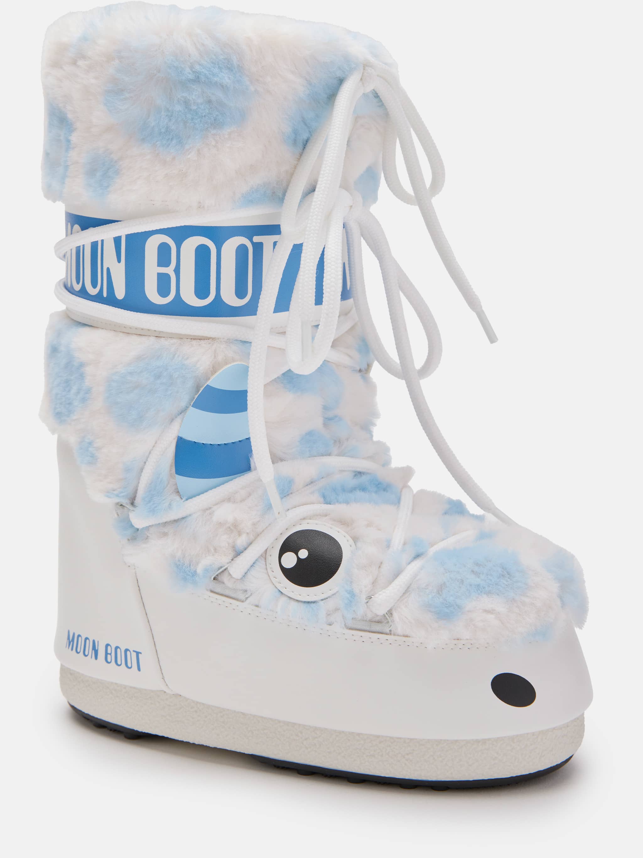 BOTTES ICON EN FAUSSE FOURRURE Y&Eacute;TI BLANC ENFANT image number 2
