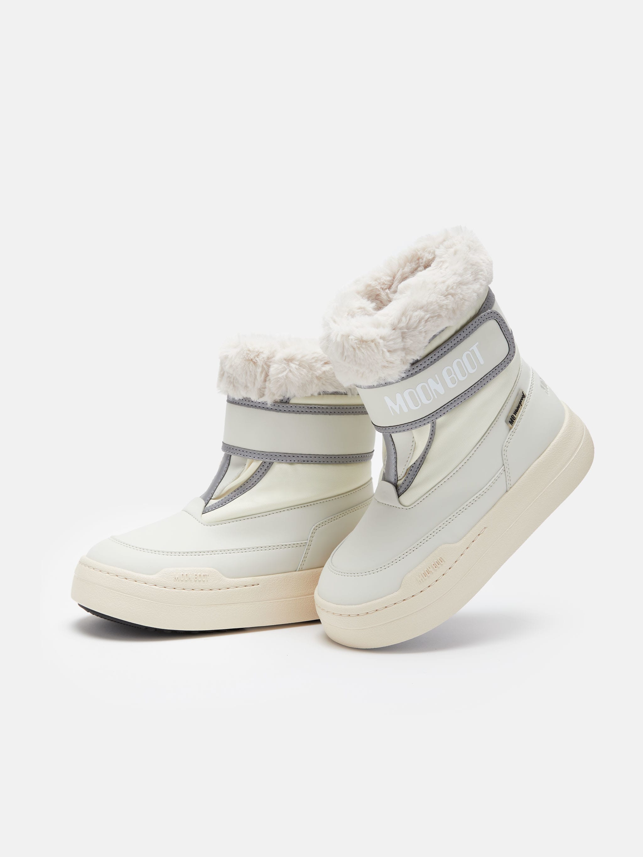 JUNIOR PARK STRAP STIEFEL CREME image number 2