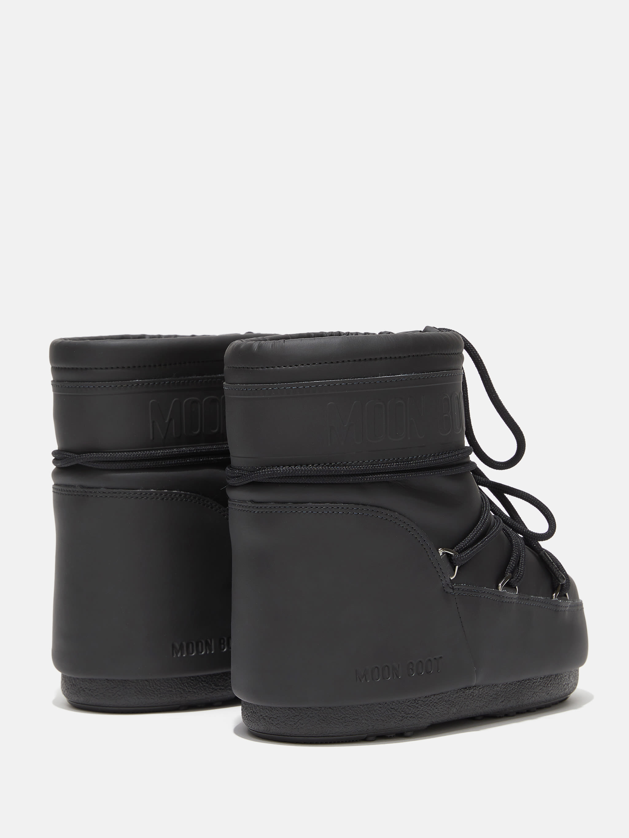STIVALE ICON LOW NERO IN GOMMA
