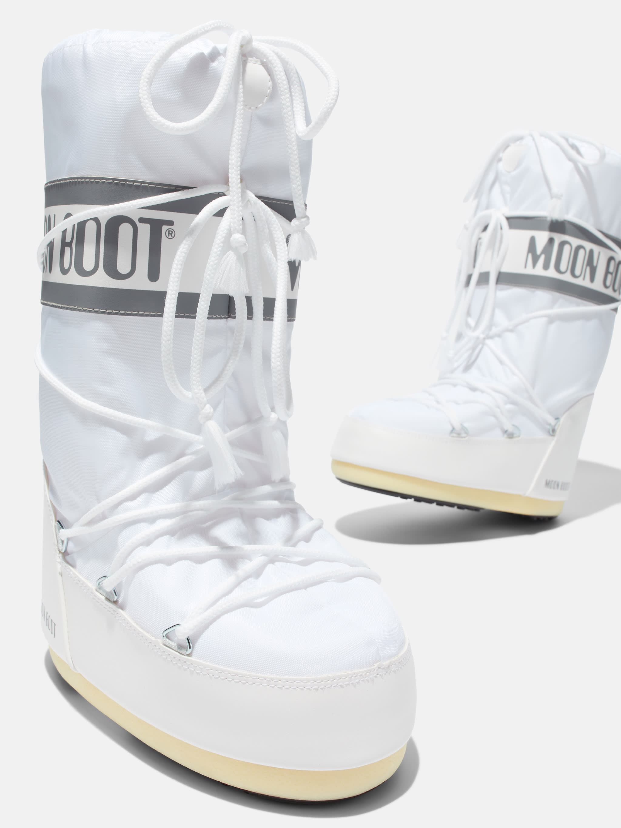 STIVALE ICON BIANCO IN NYLON image number 3