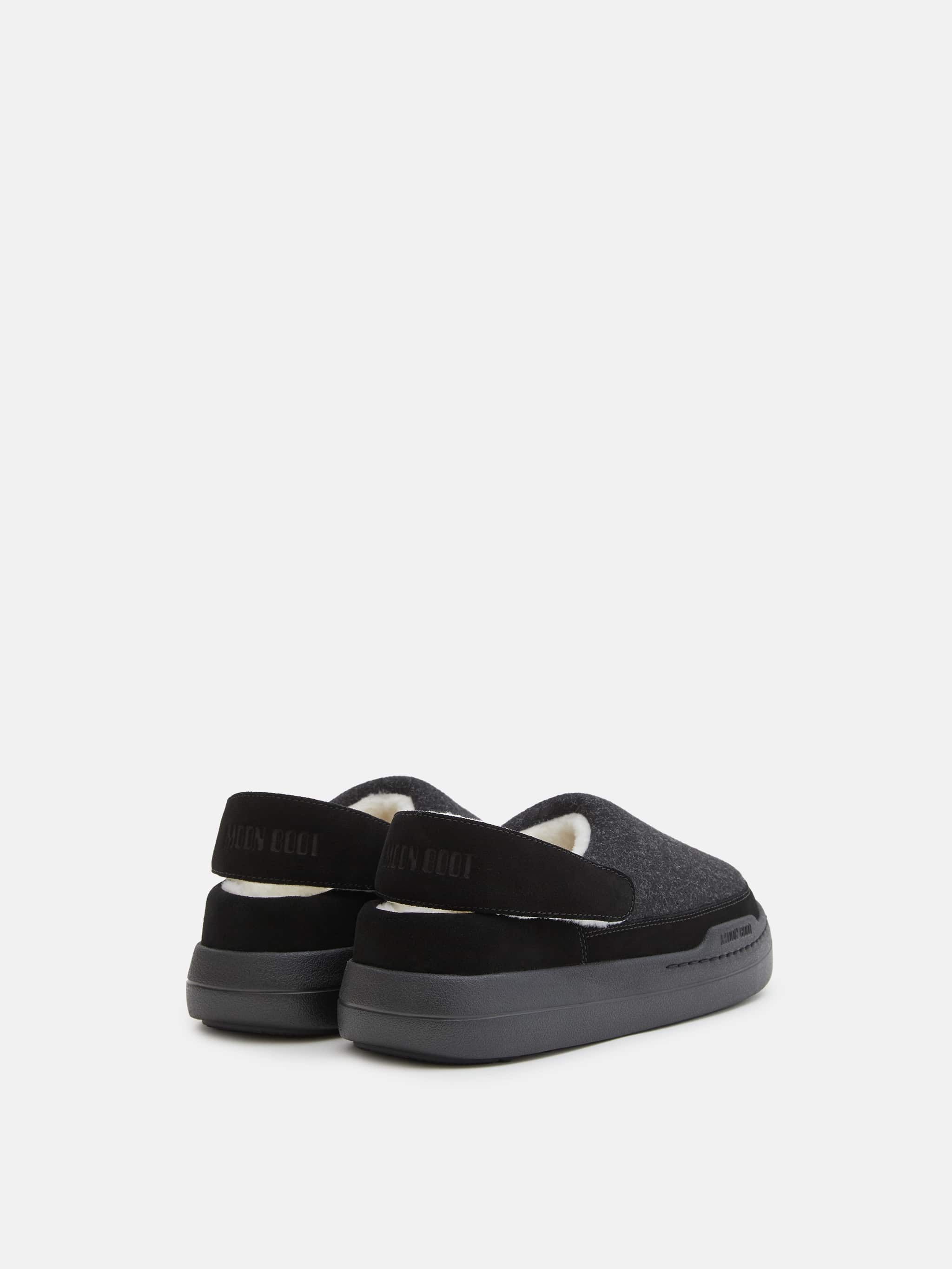 PARK FELT CLOGS SCHWARZ image number 1