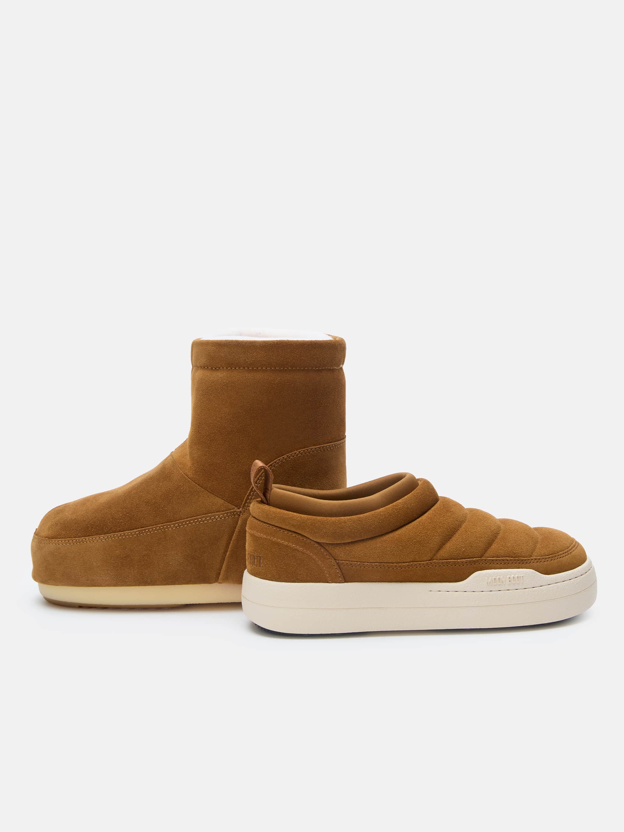 PARK SOFT BROWN SUEDE SNEAKERS image number 4