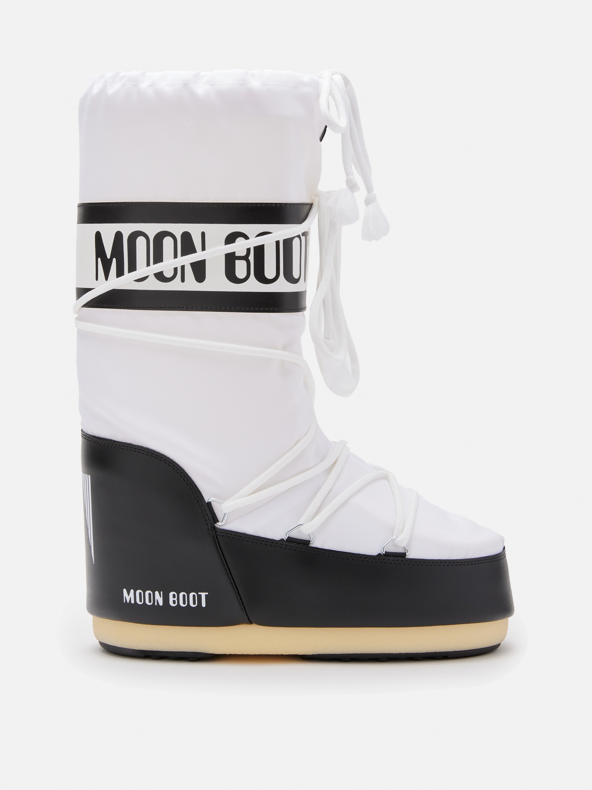STIVALE ICON NYLON BIANCO E NERO