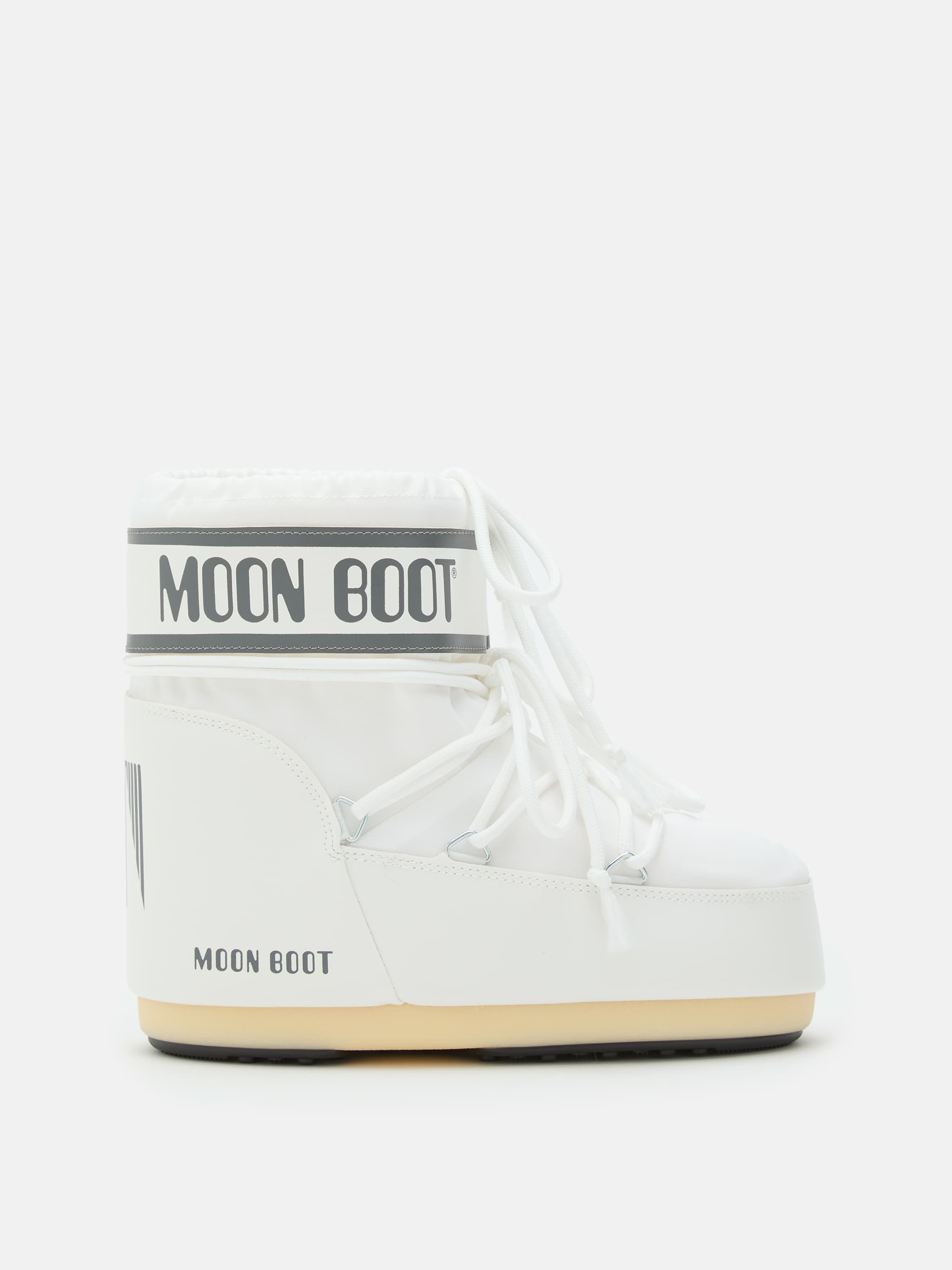BOTTES ICON LOW EN NYLON BLANC