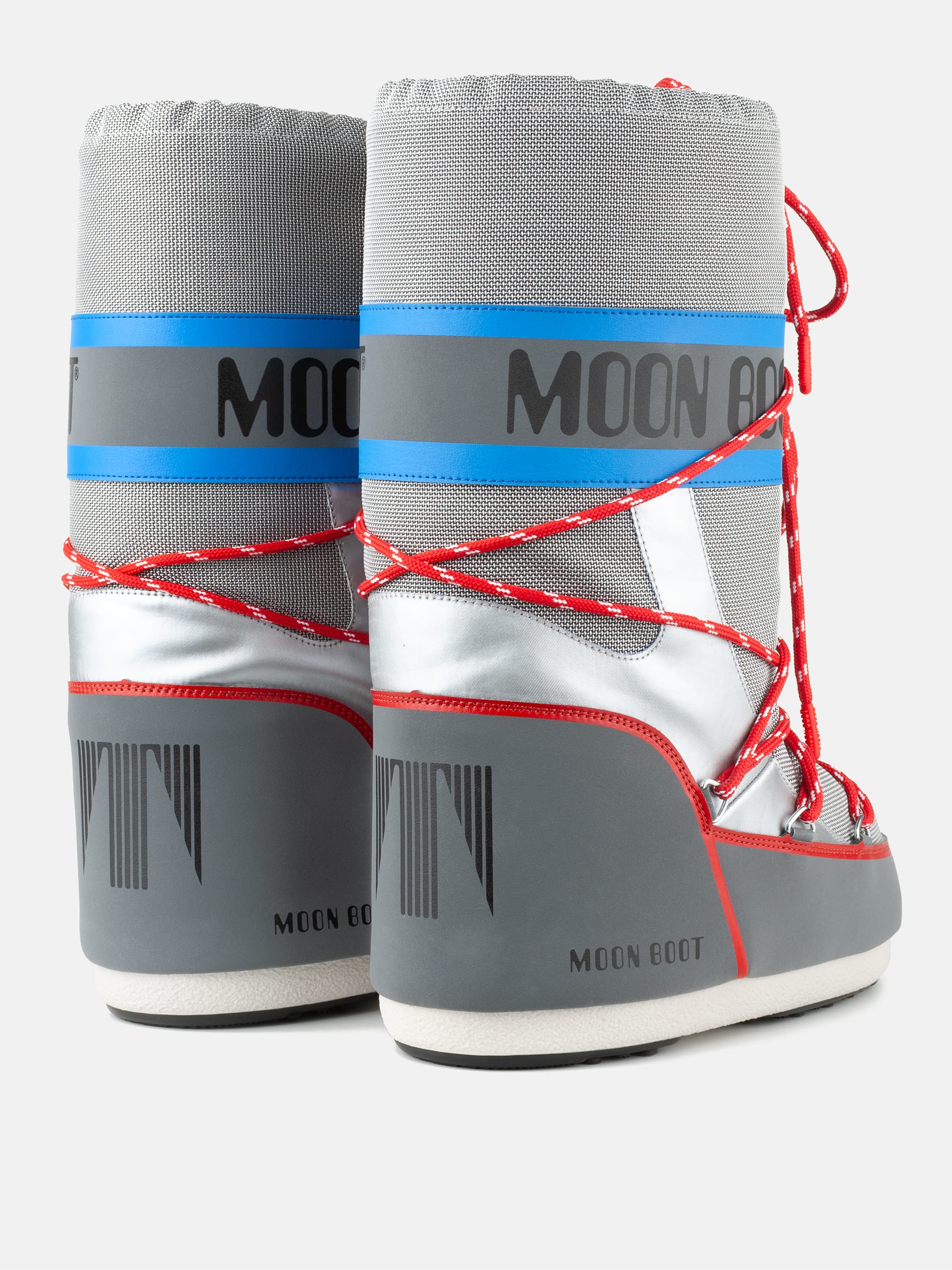 ICON SPACE RACING SILVER BOOTS