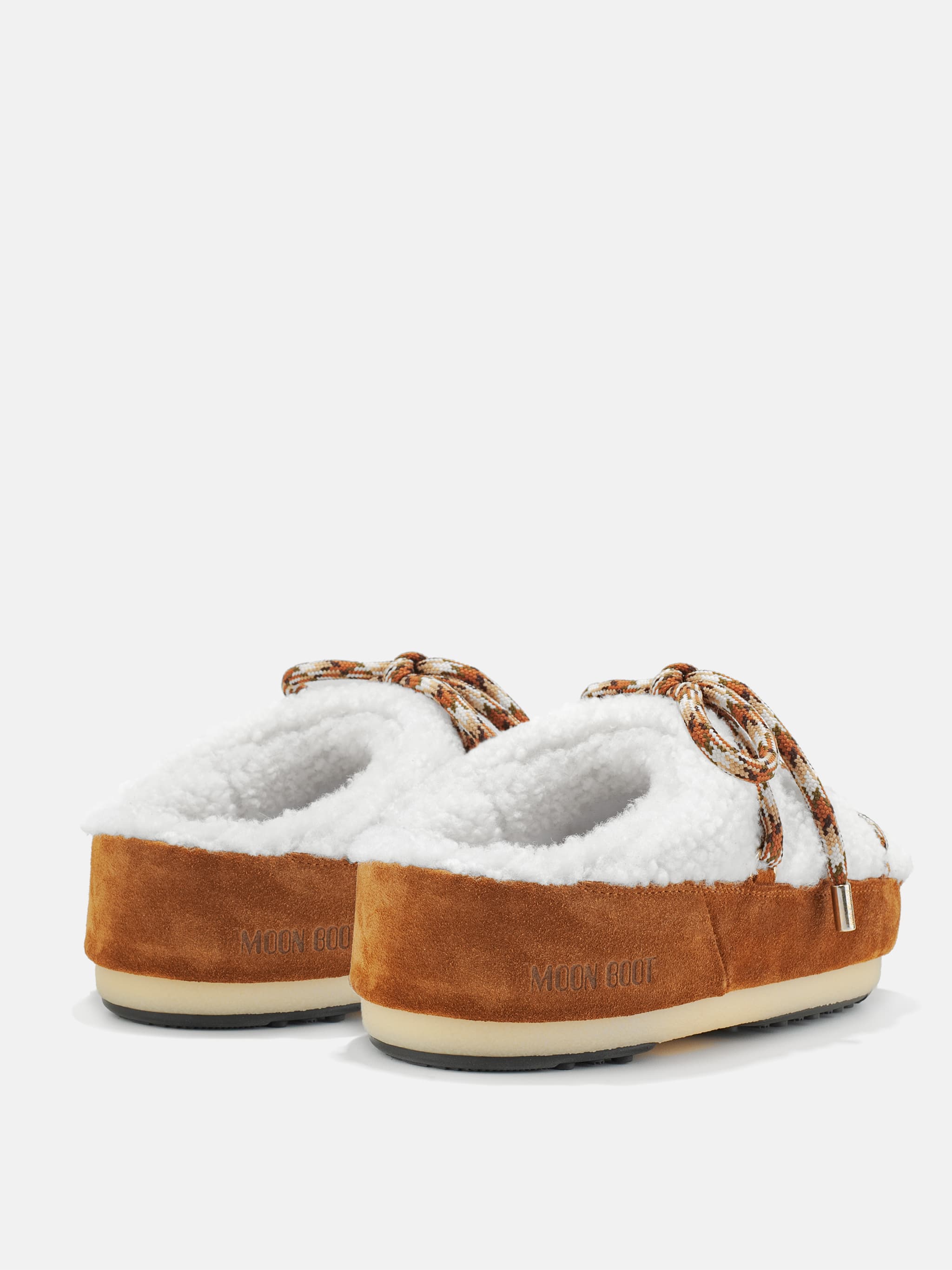 ICON SHEARLING MULES BRAUN