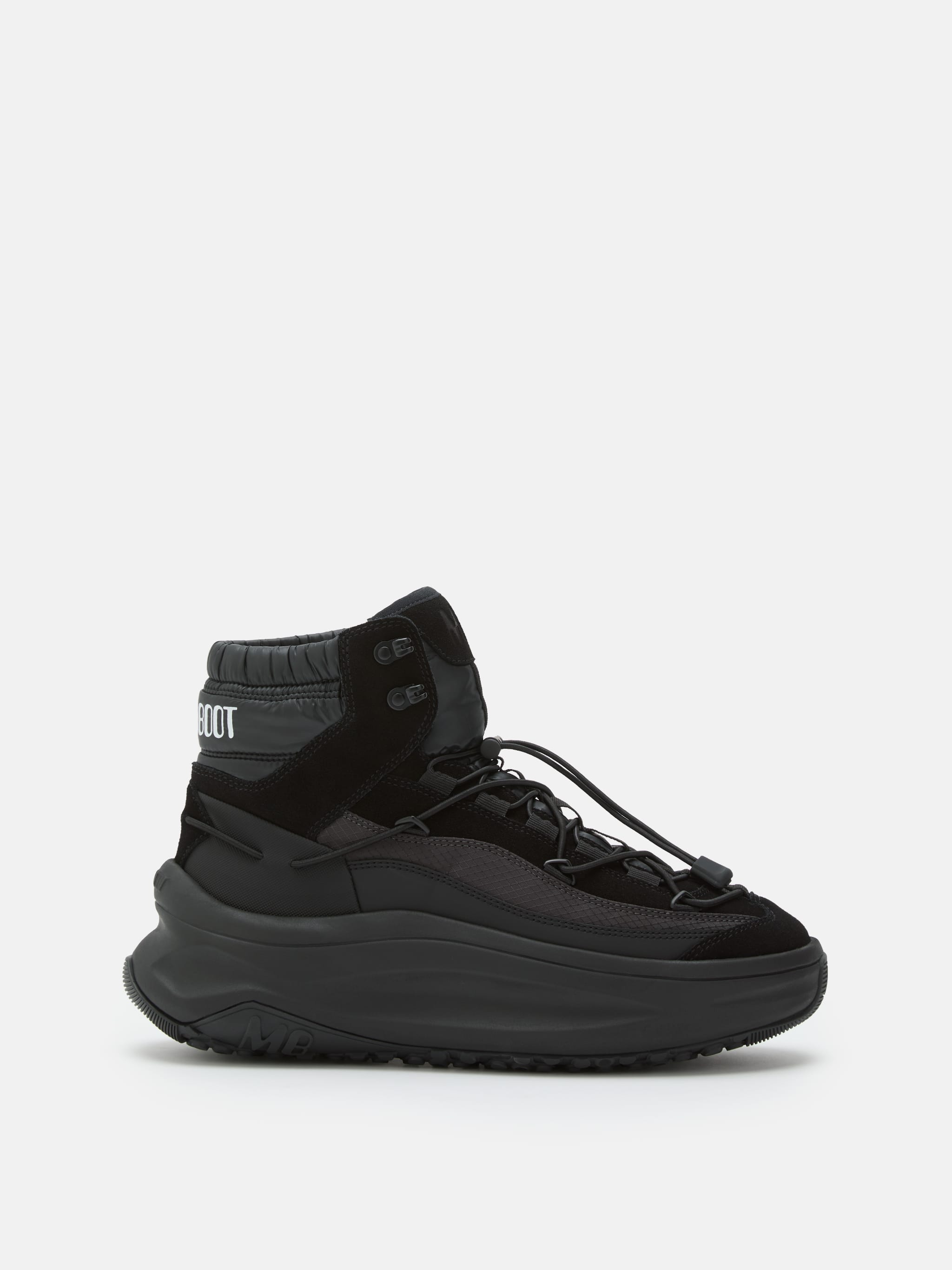 SNEAKER MOON247 XLACE MID NERO