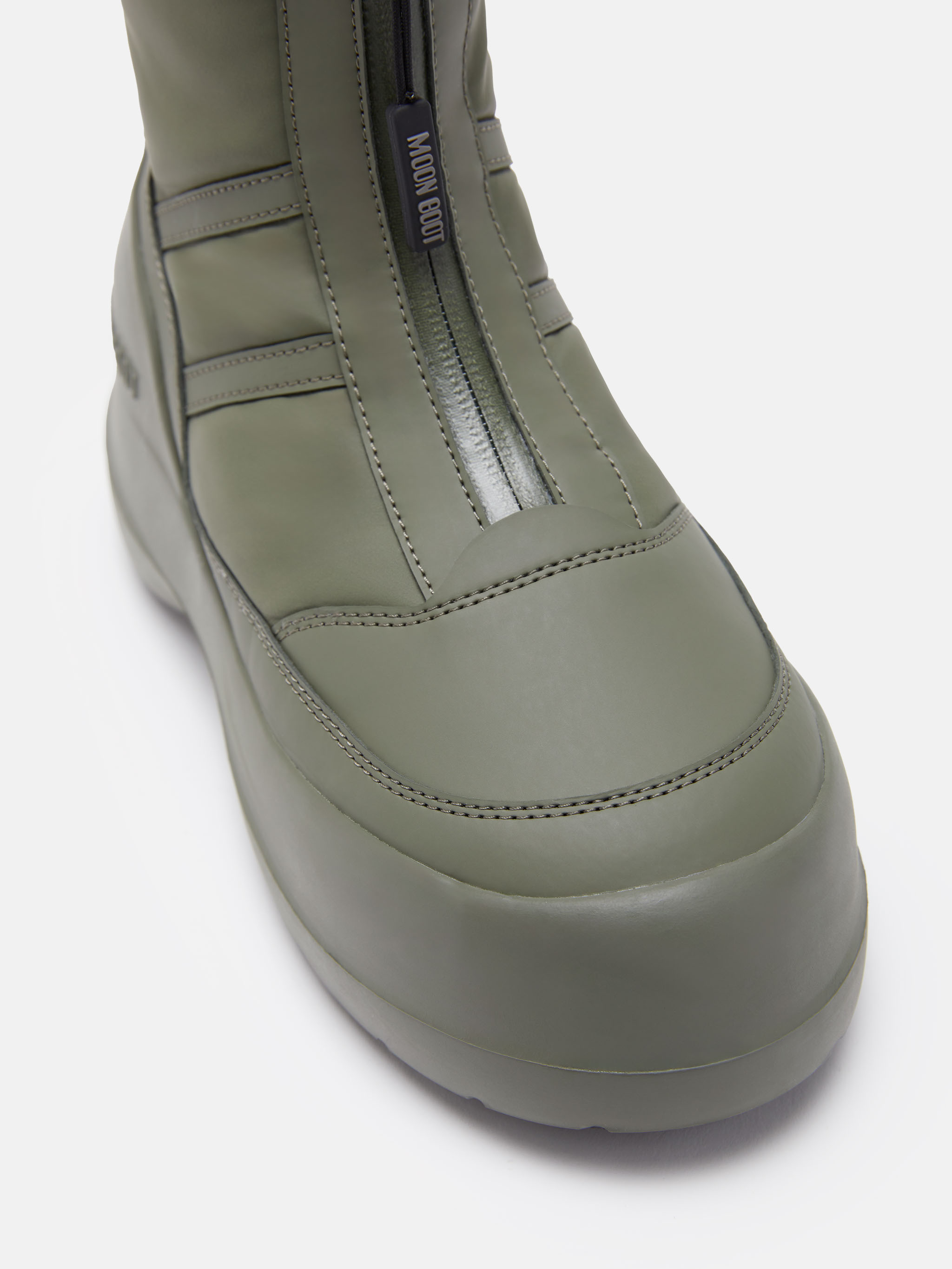 BOTTES LUNA &Agrave; FERMETURE &Eacute;CLAIR KHAKI image number 2