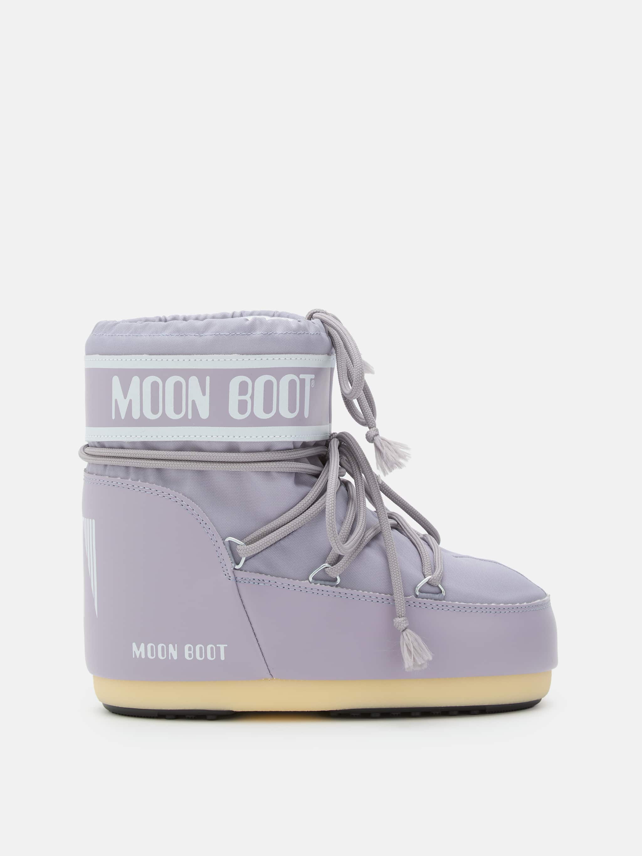 ICON LOW LILAC NYLON BOOTS