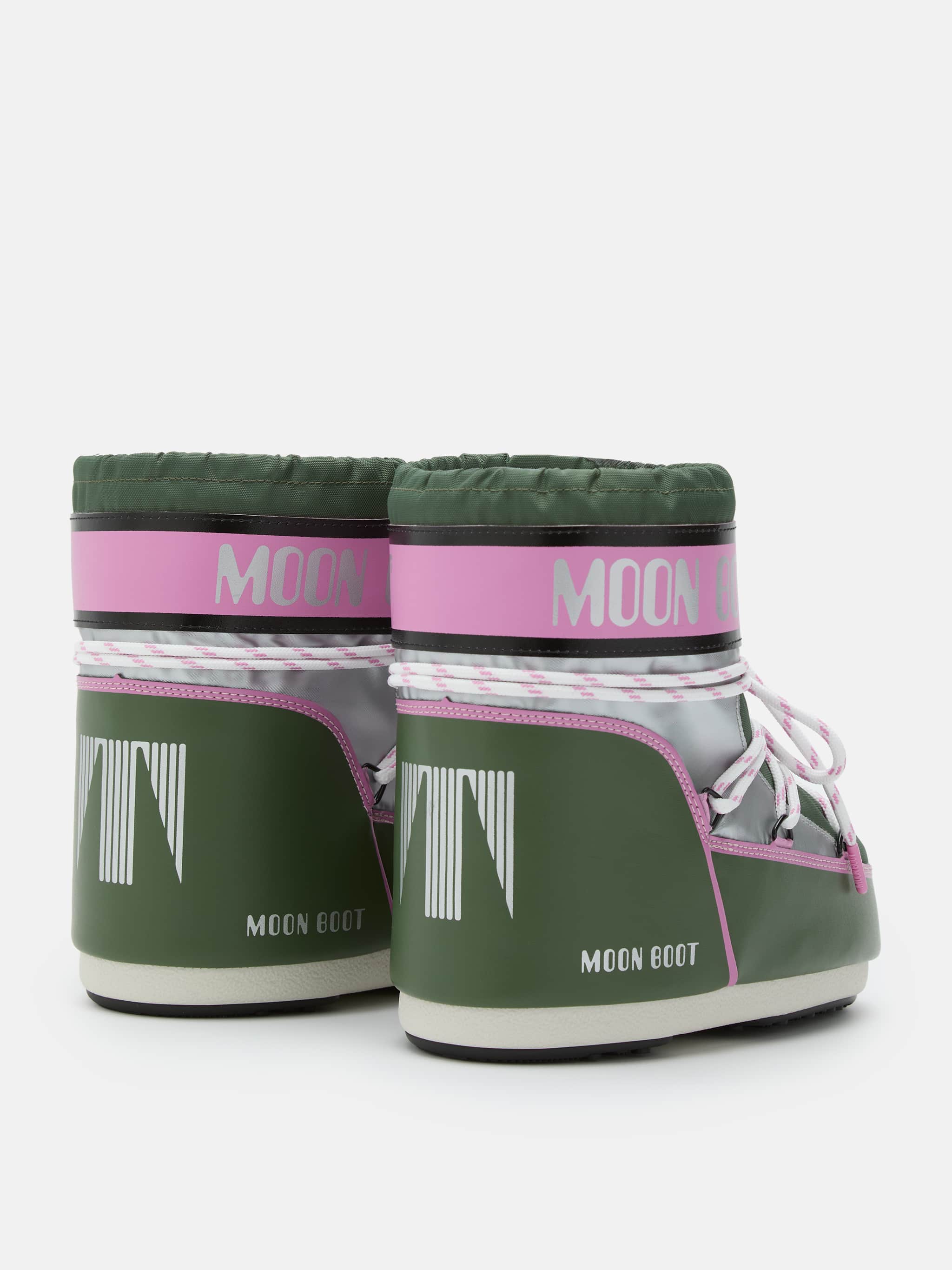 ICON LOW SPACE RACING GREEN BOOTS