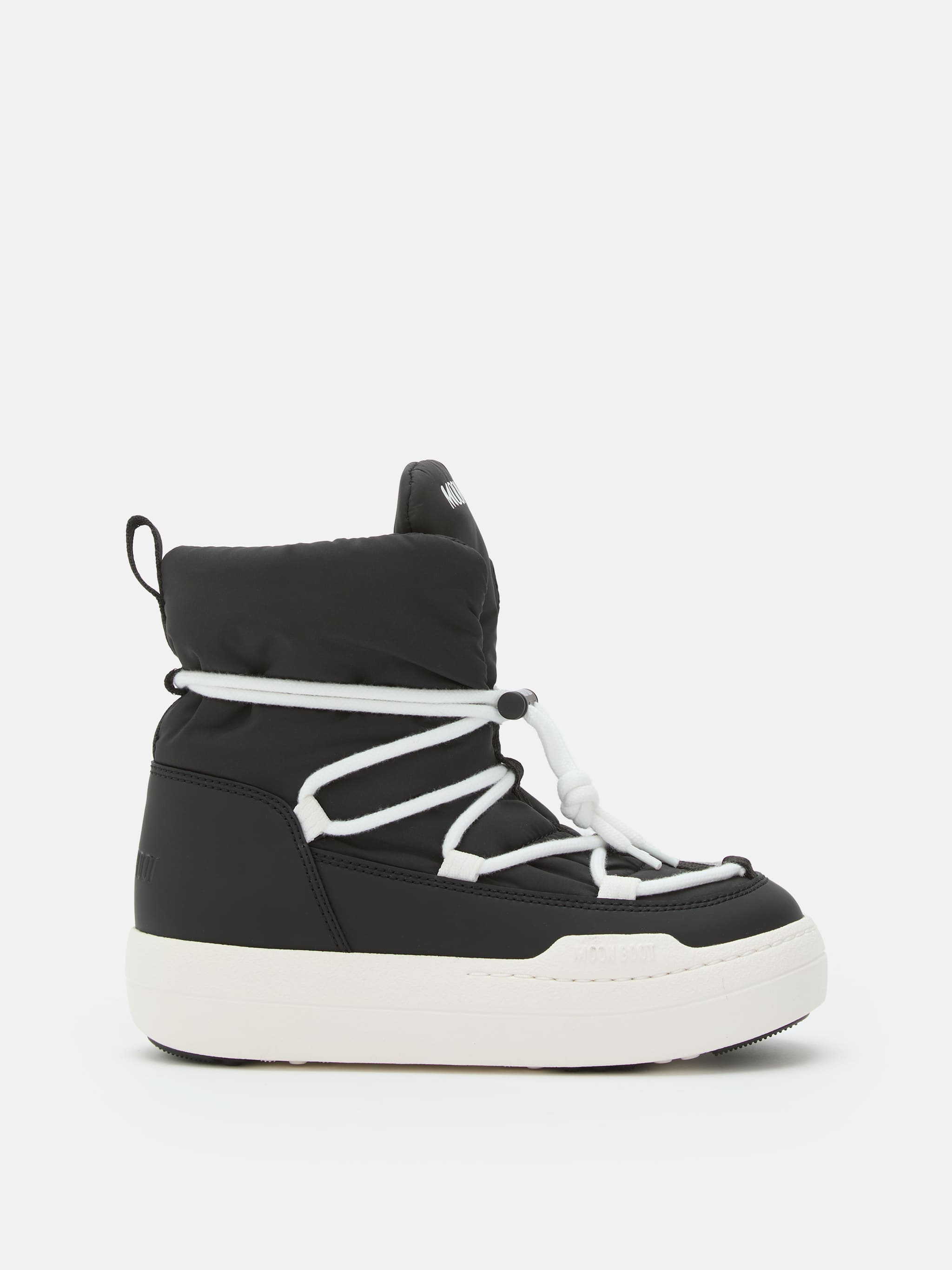 JUNIOR PARK BLACK LACE MID BOOTS