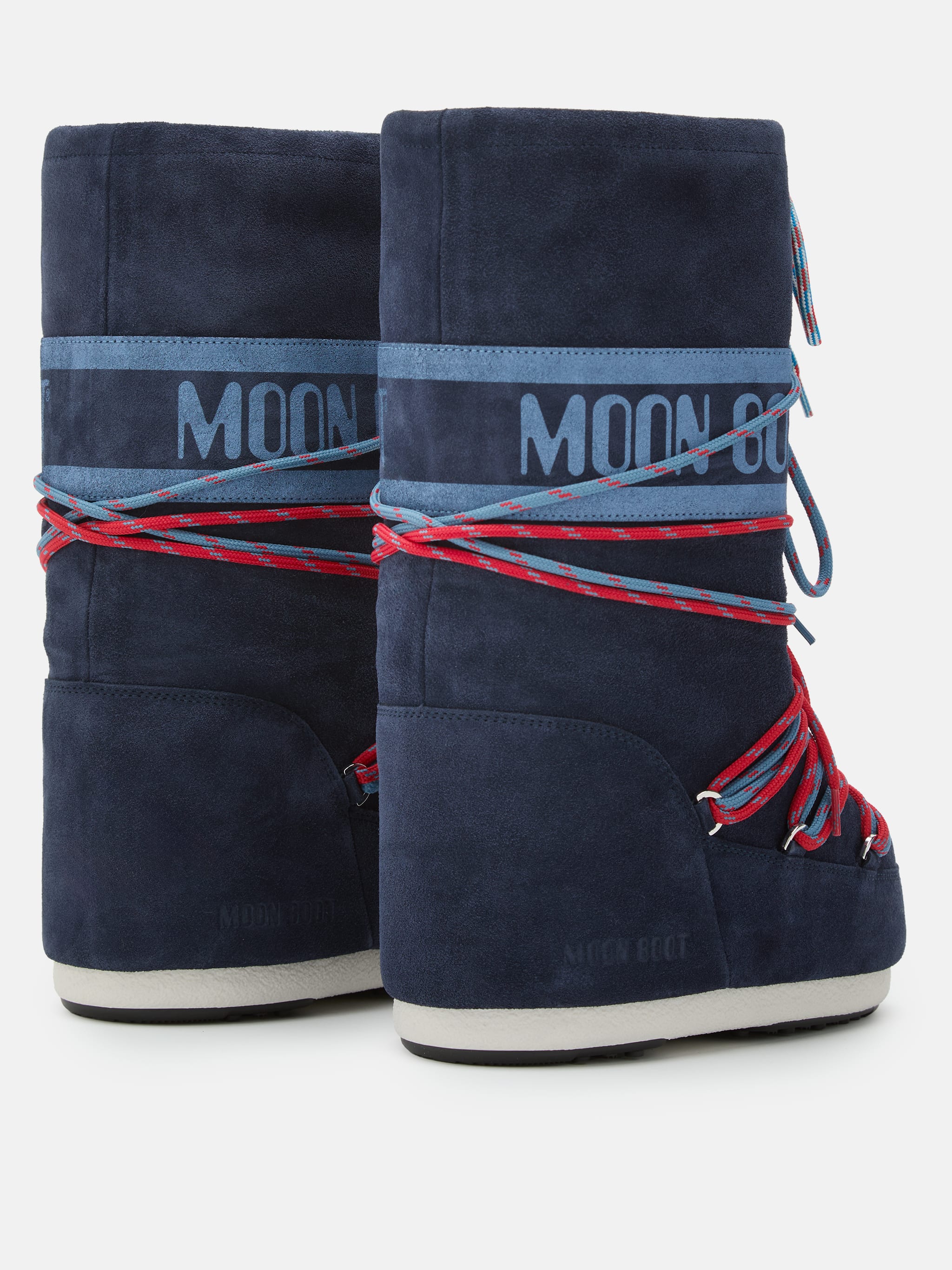 STIVALE ICON IN PELLE SCAMOSCIATA BLU NAVY
