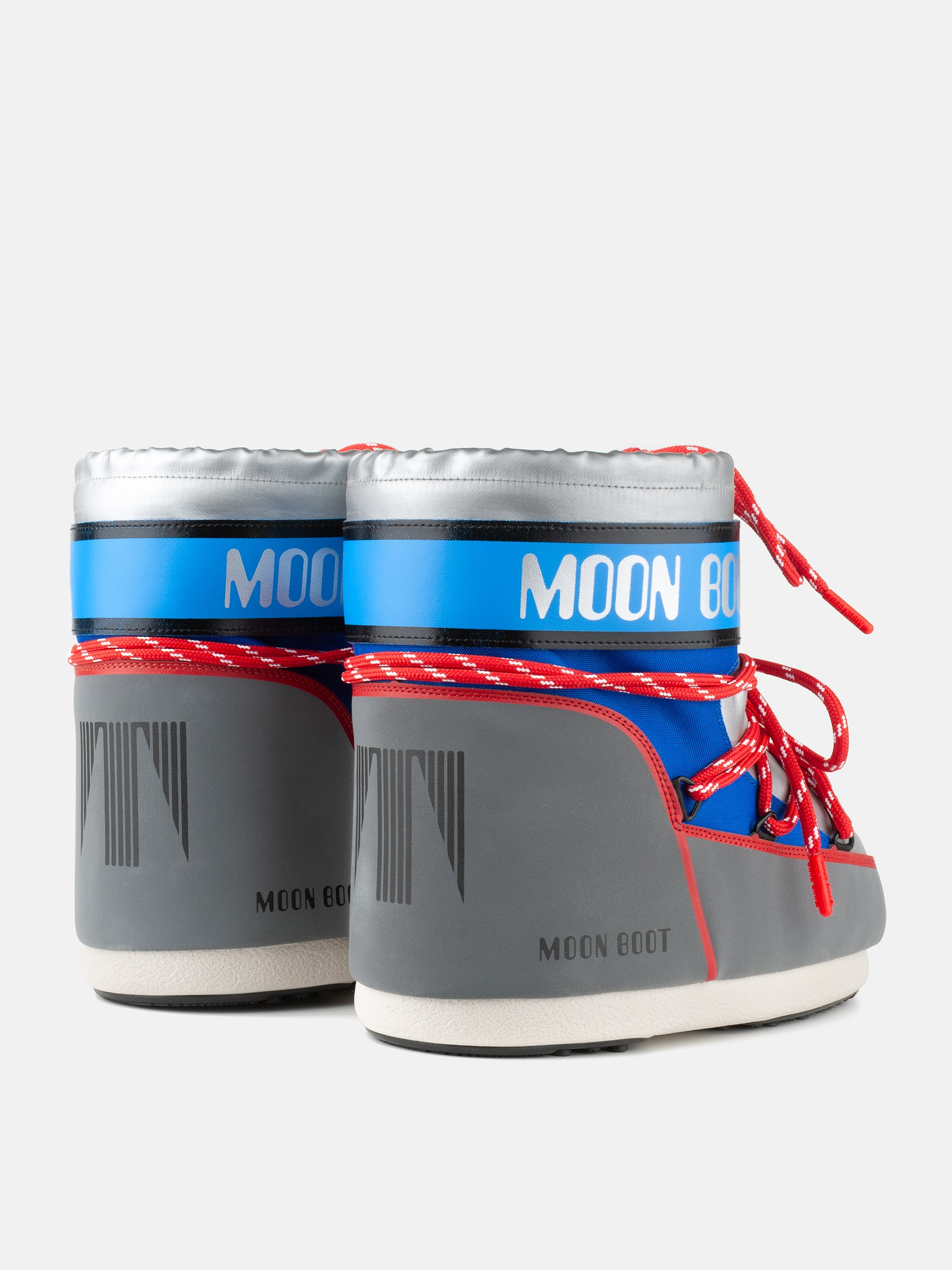 ICON LOW SPACE RACING SILVER BOOTS